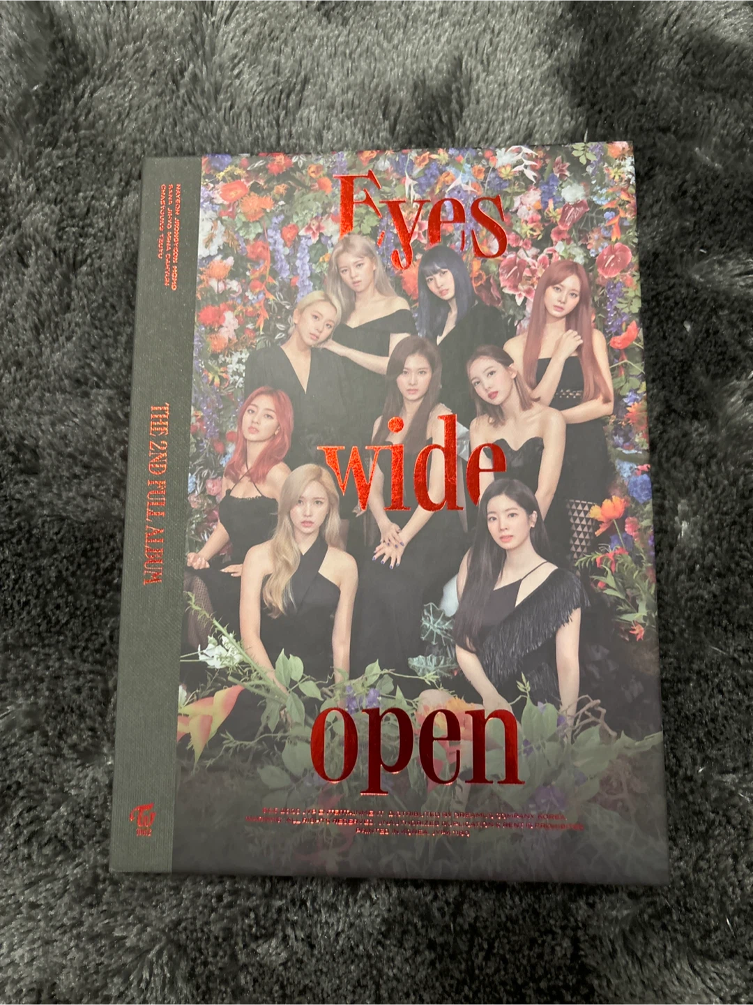 TWICE Eyes Wide Open 2nd Full Album CD Photobook