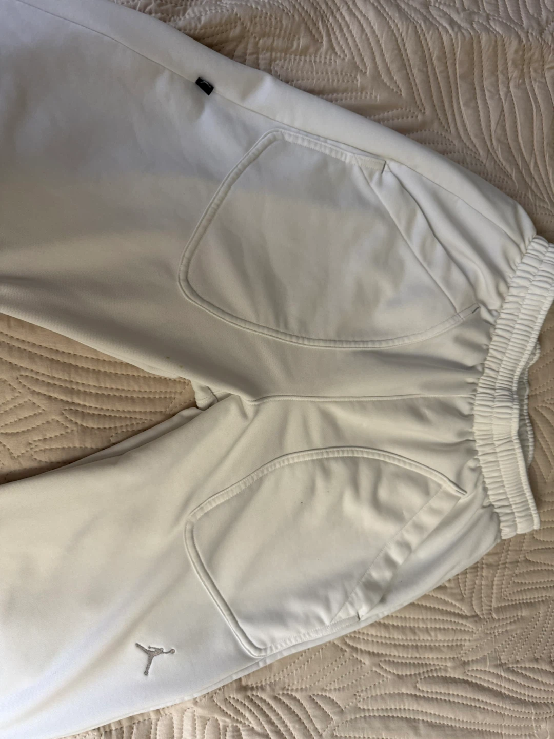 White Jordan Sweatpants - photo 2