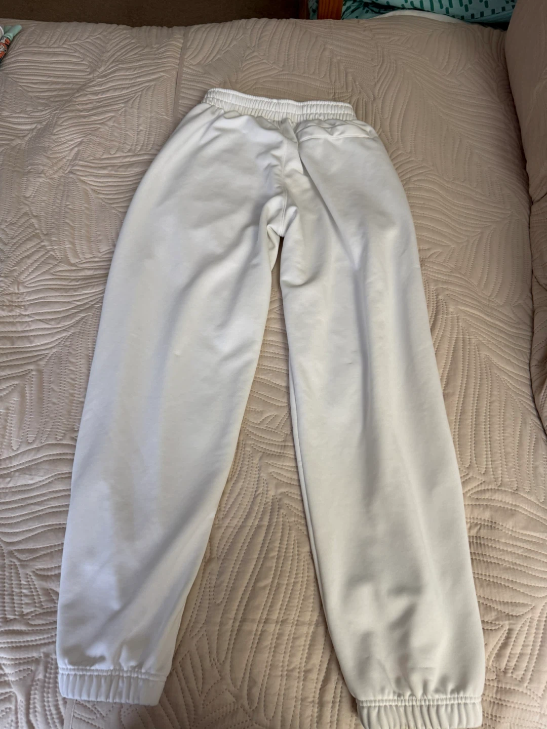 White Jordan Sweatpants - photo 5