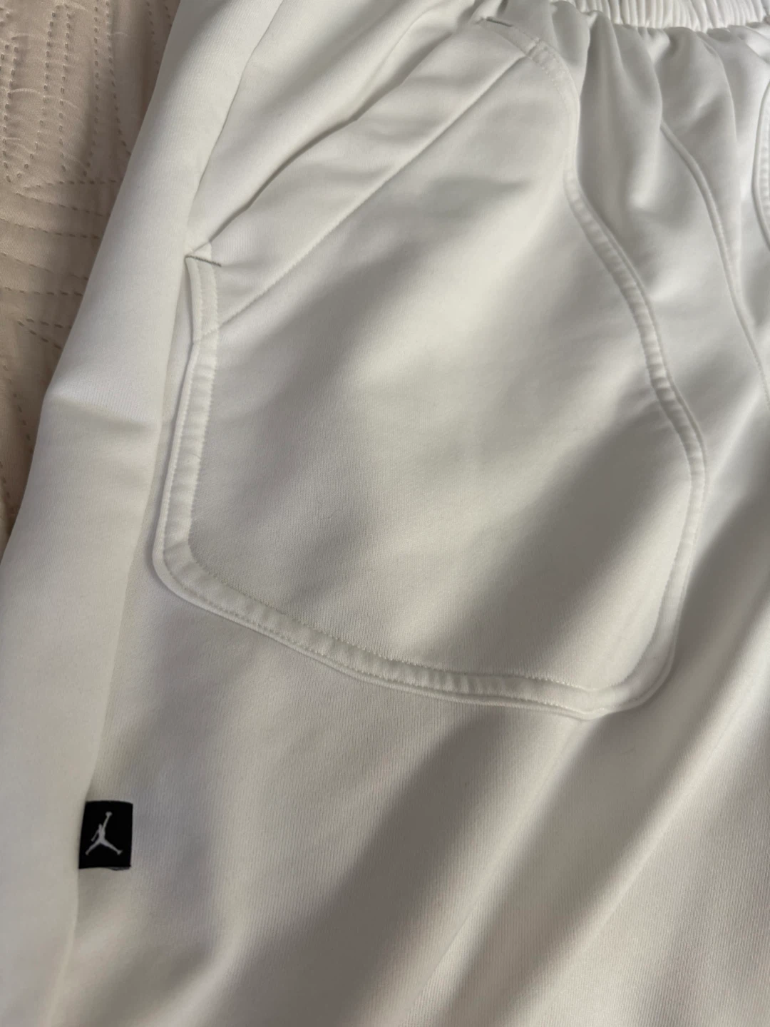 White Jordan Sweatpants - photo 4