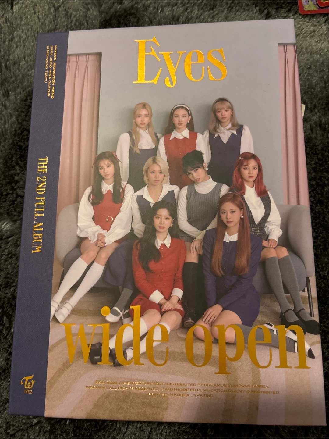 TWICE Eyes Wide Open 2nd Full Album CD Photobook K-Pop
