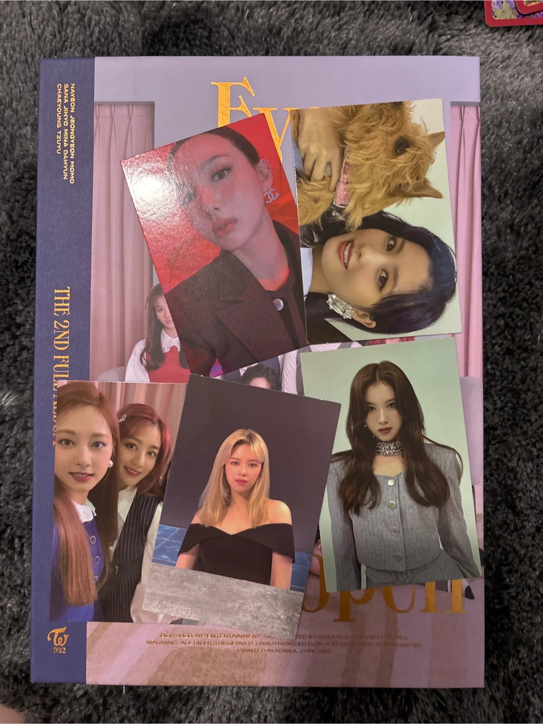 TWICE Eyes Wide Open 2nd Full Album CD Photobook K-Pop - photo 3