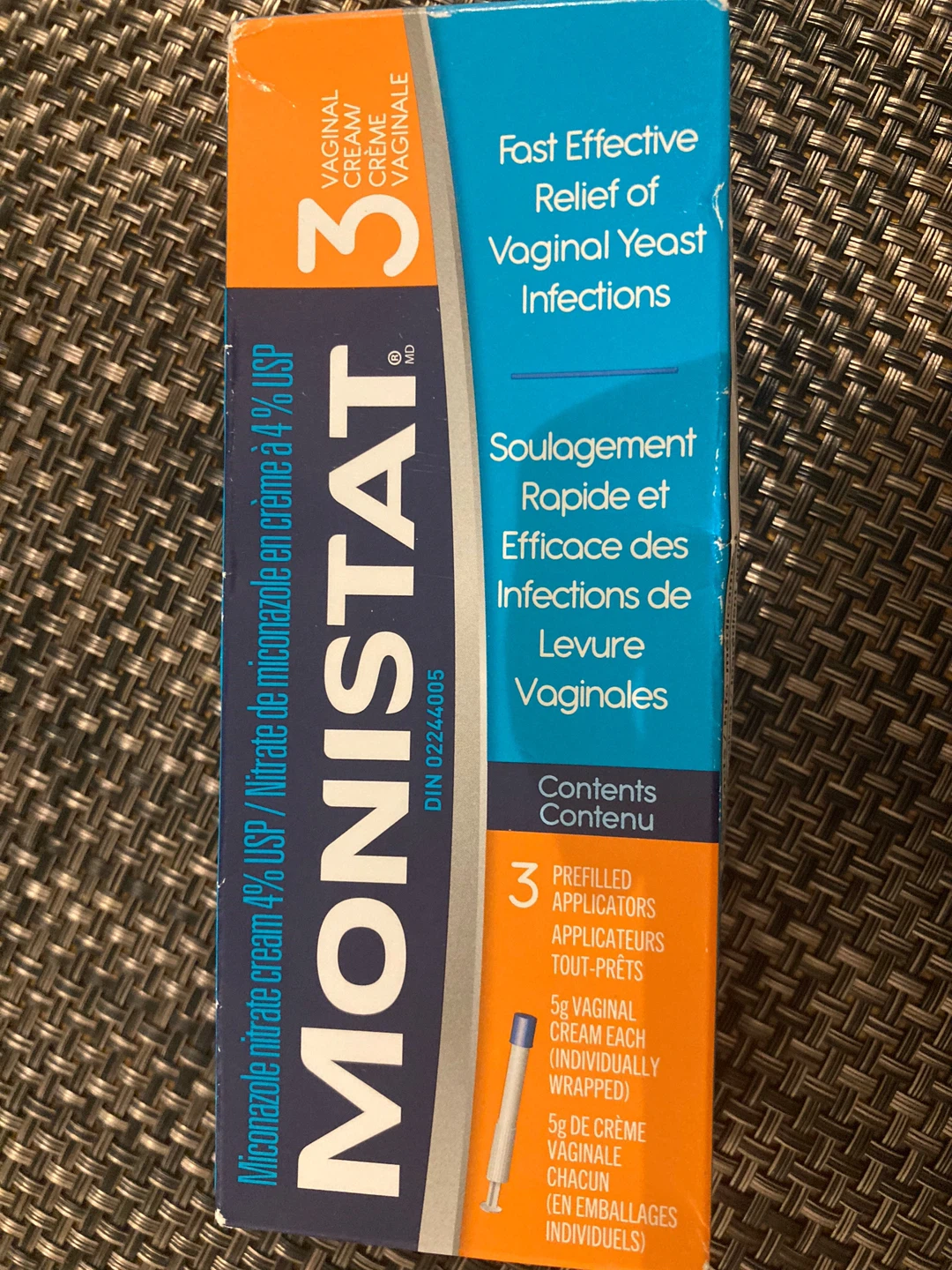 Monistat 3 Vaginal Yeast Infection Treatment