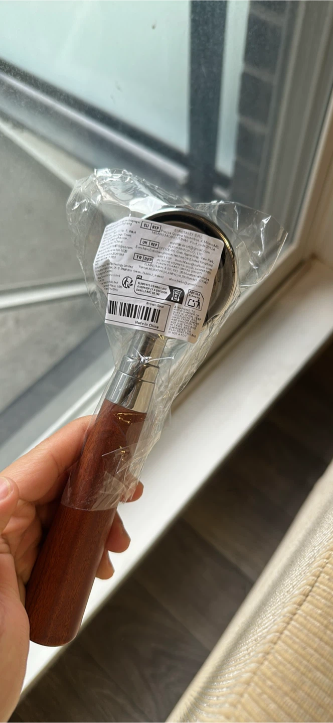 Espresso Portafilter with Wooden Handle - photo 4