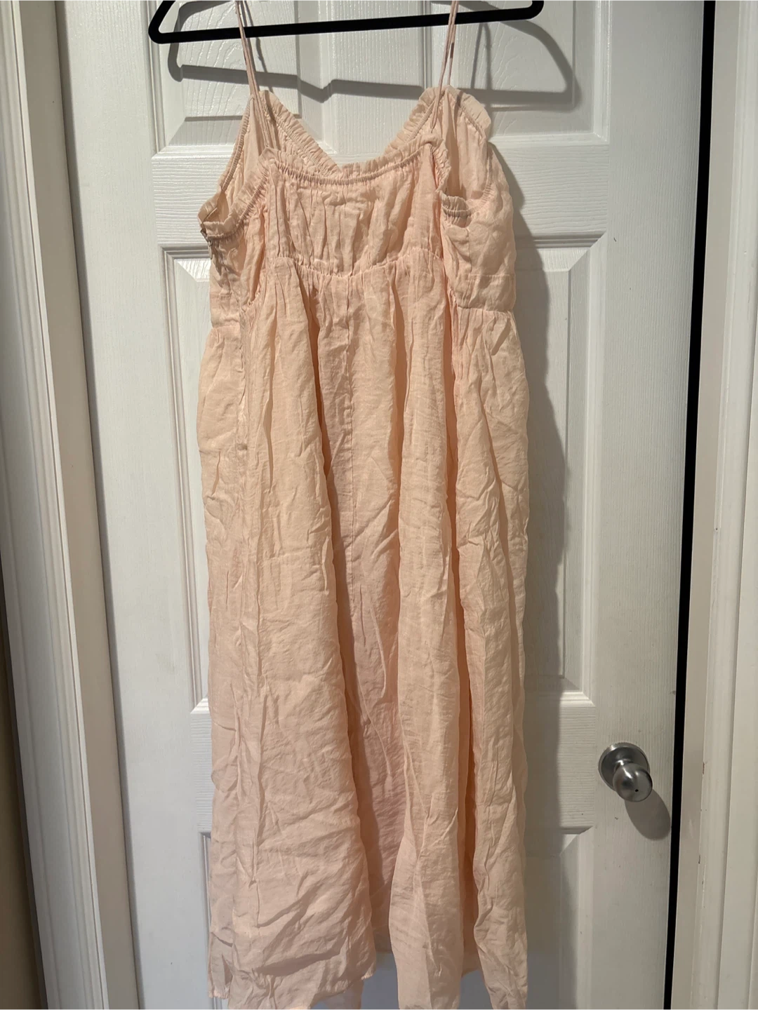 Light Pink Strappy Midi Dress - photo 3