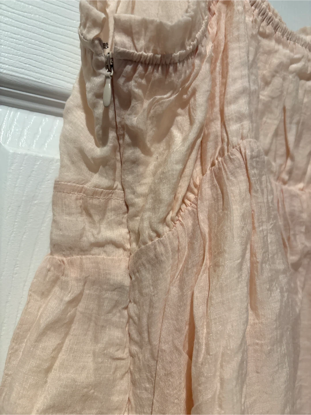 Light Pink Strappy Midi Dress - photo 4