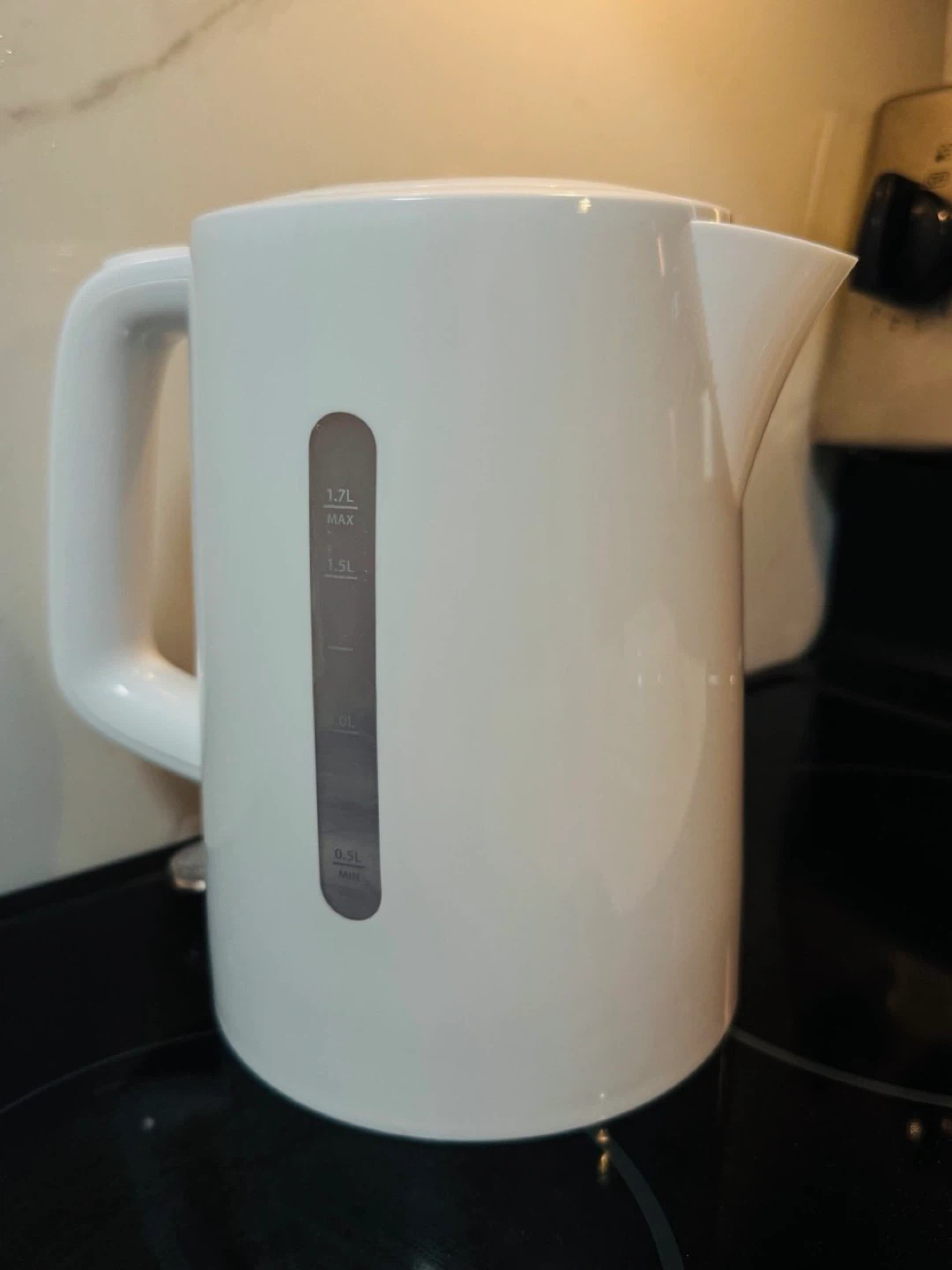 White Electric Kettle 1.7L