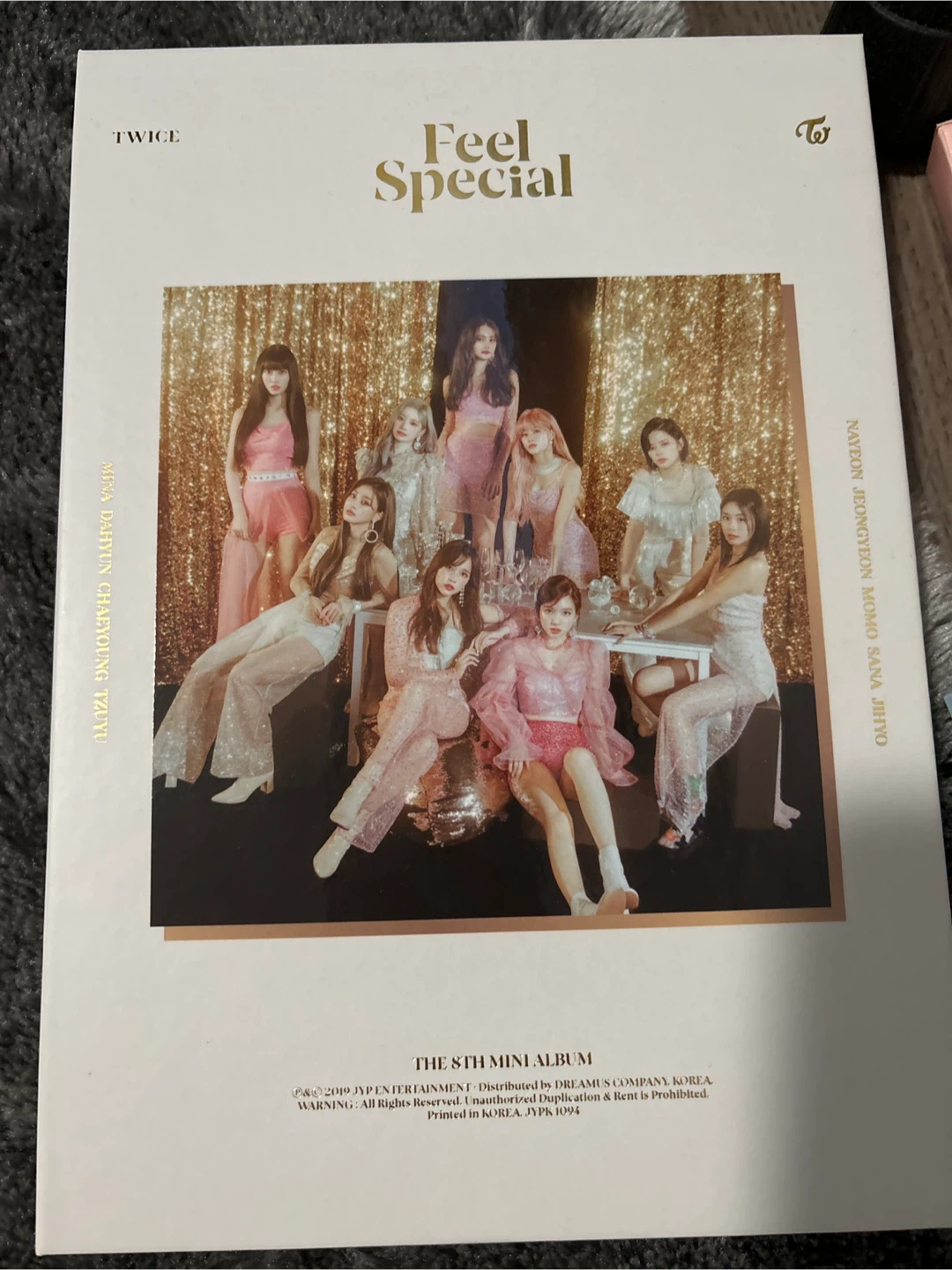 TWICE Feel Special 8th Mini Album K-Pop CD with Photocards