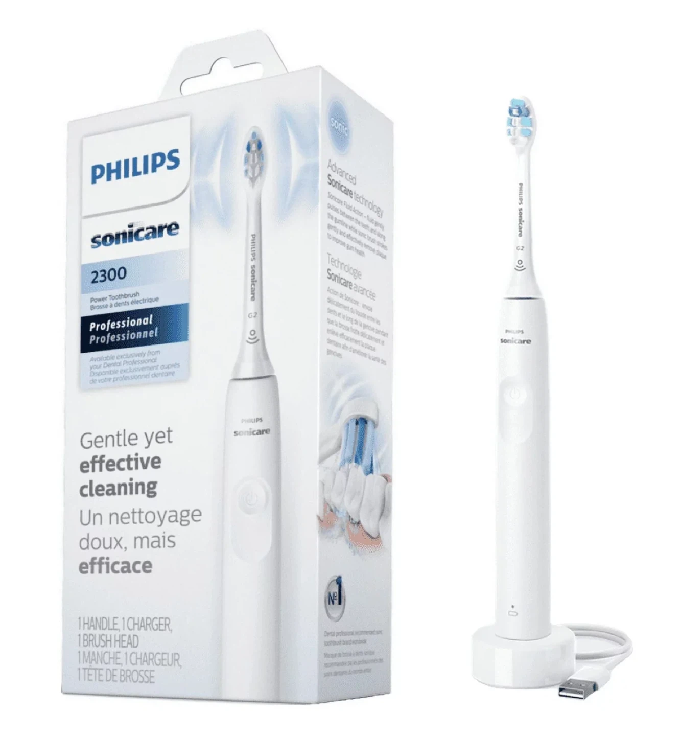 Philips Sonicare 2300 Electric Toothbrush – Open Box