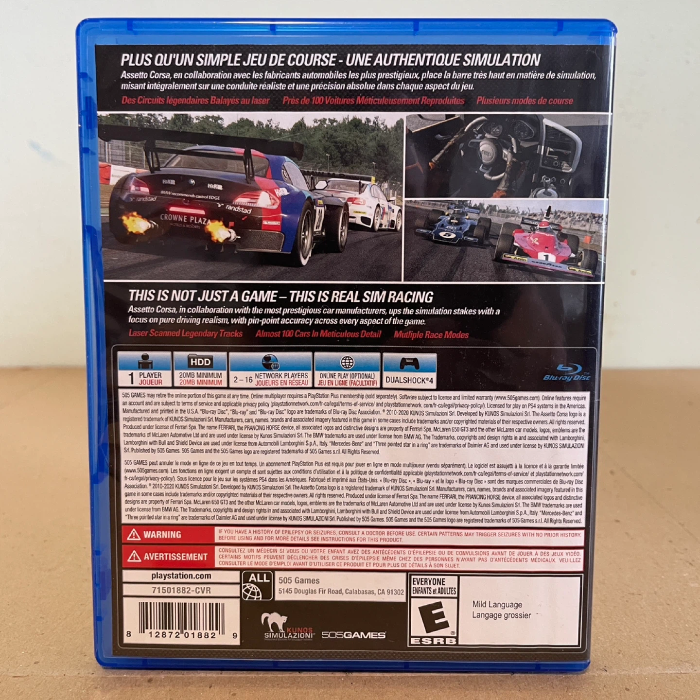 Assetto Corsa PS4 Racing Simulator Game - photo 3