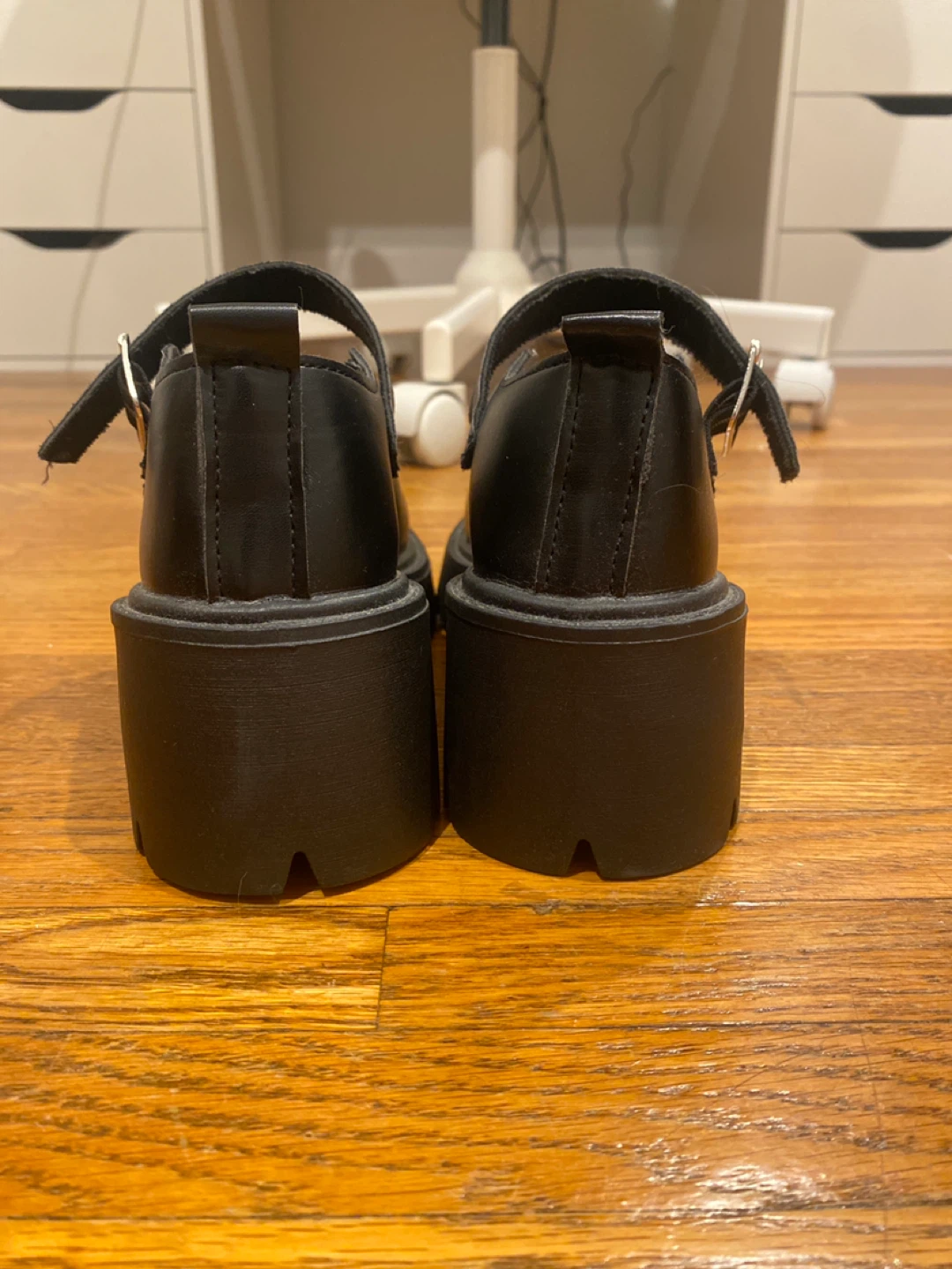 Black Platform Mary Jane Shoes - photo 4