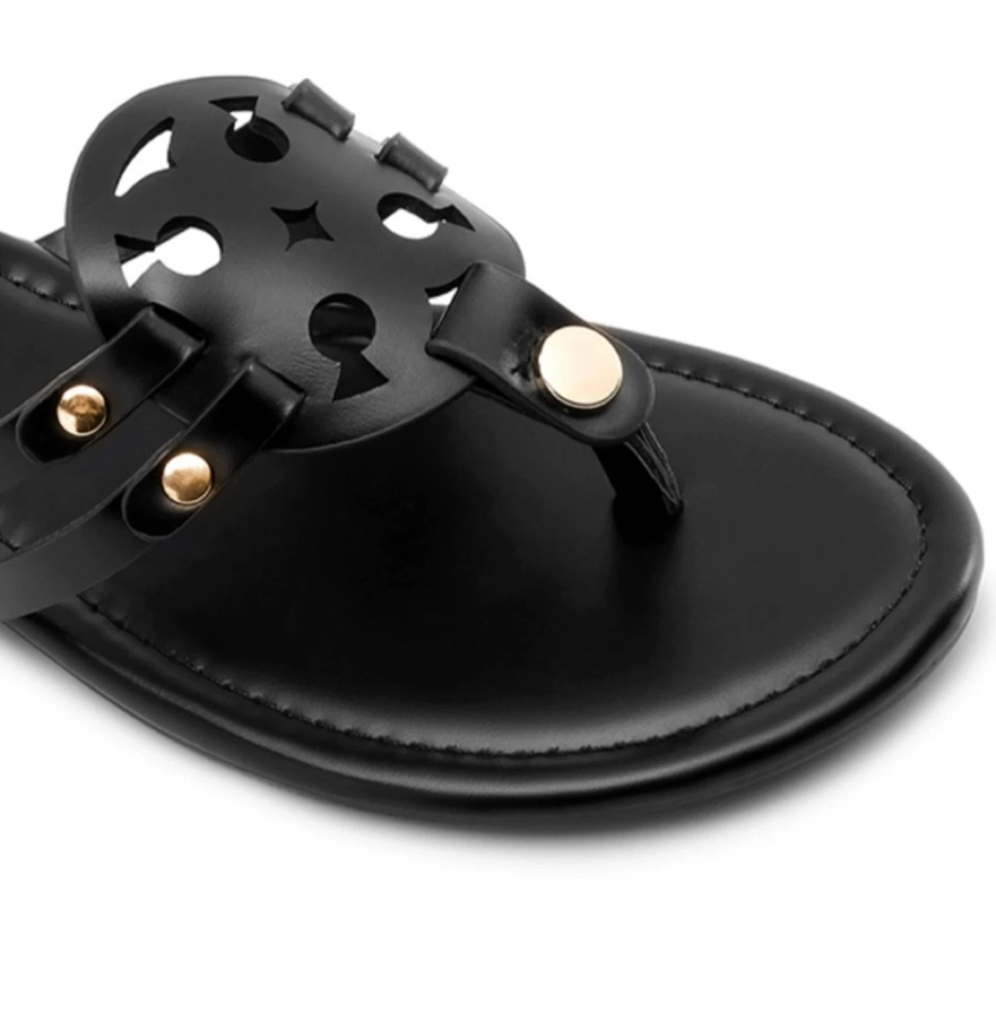 Dream Pairs Black Thong Sandals - photo 3