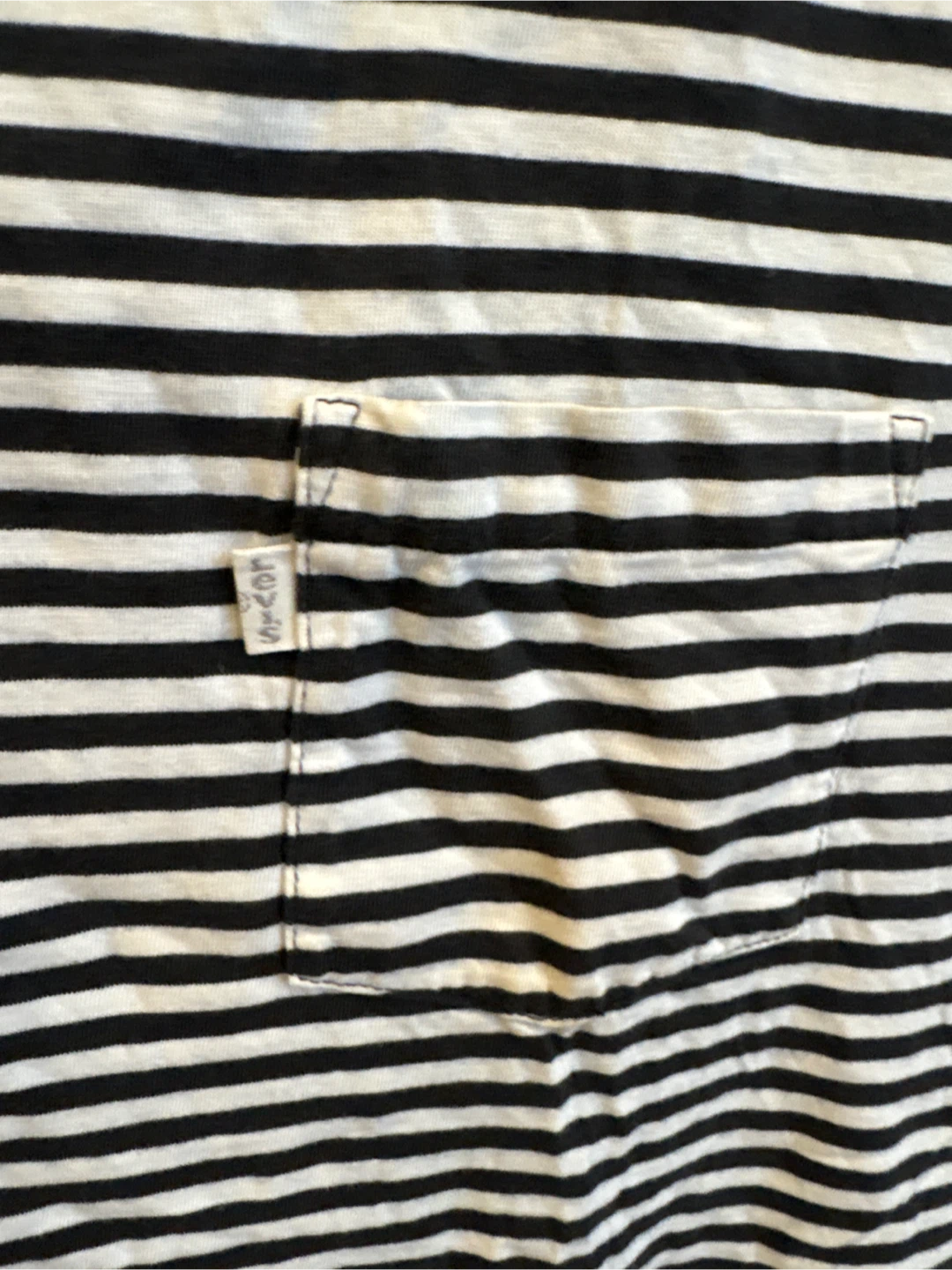 Levi's Men's Striped Perfect Crew T-Shirt XL - photo 2