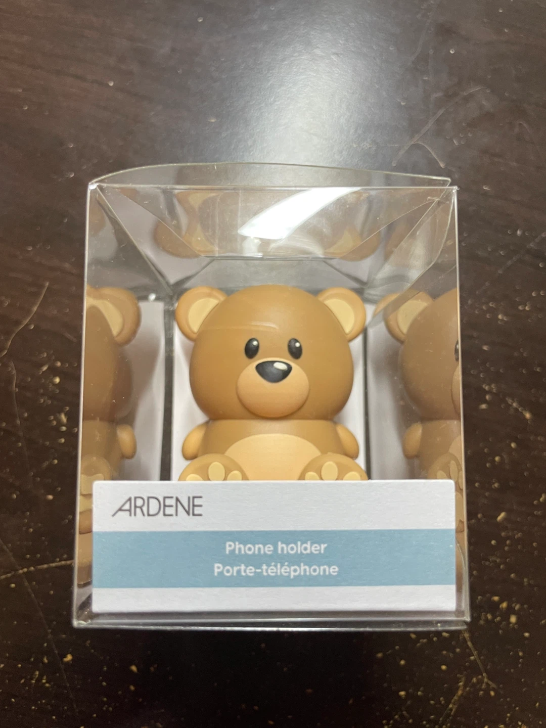 ardene bear phone holder