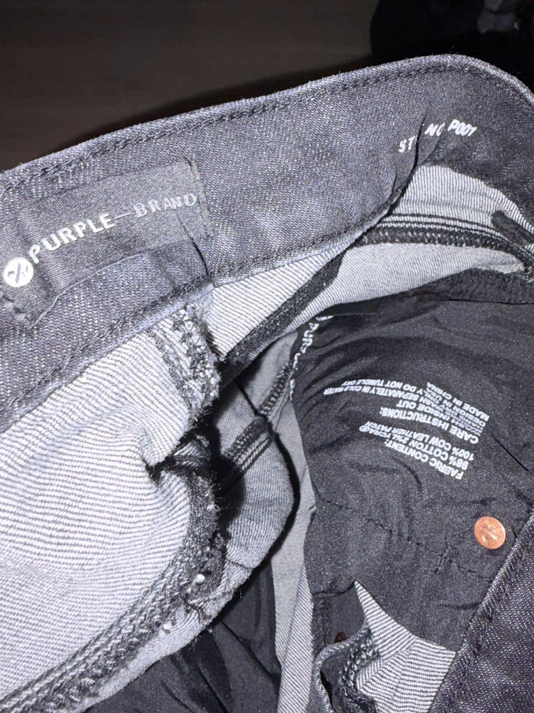 Purple Brand Black Skinny Jeans - photo 3