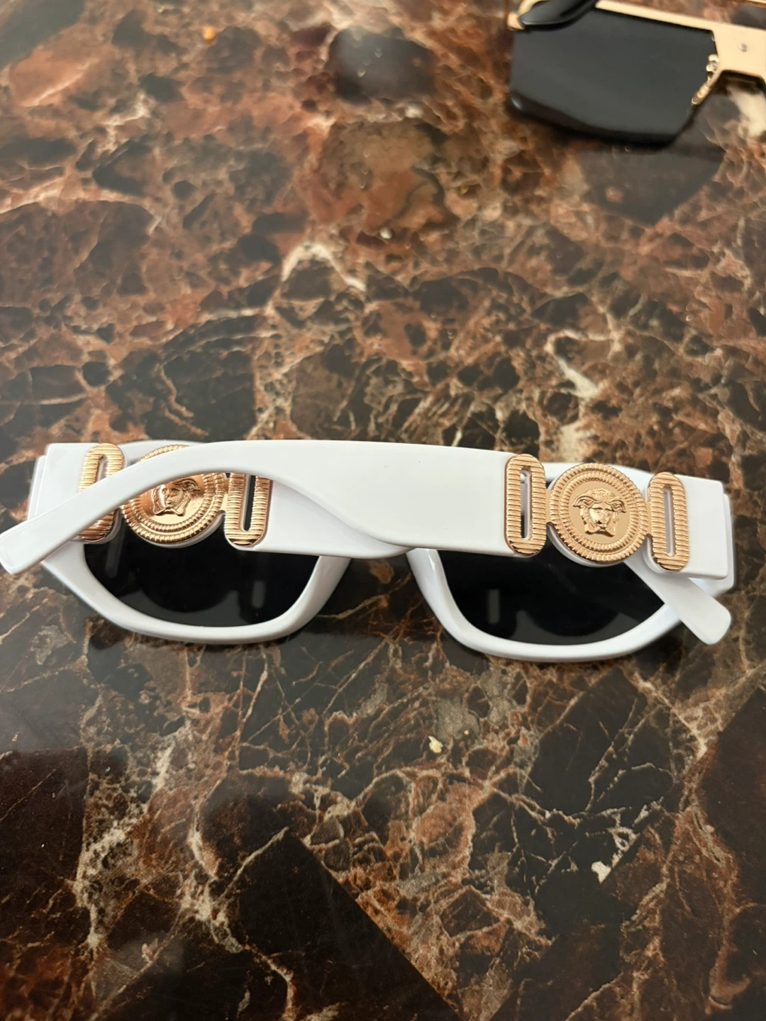 White Versace Sunglasses - photo 2