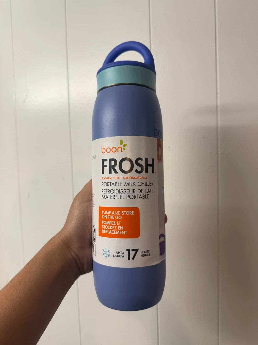 Boon FROSH Portable Milk Chiller - Blue