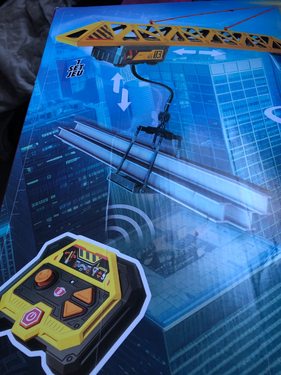 Free Dickie Toys RC Construction Crane Tower - photo 2