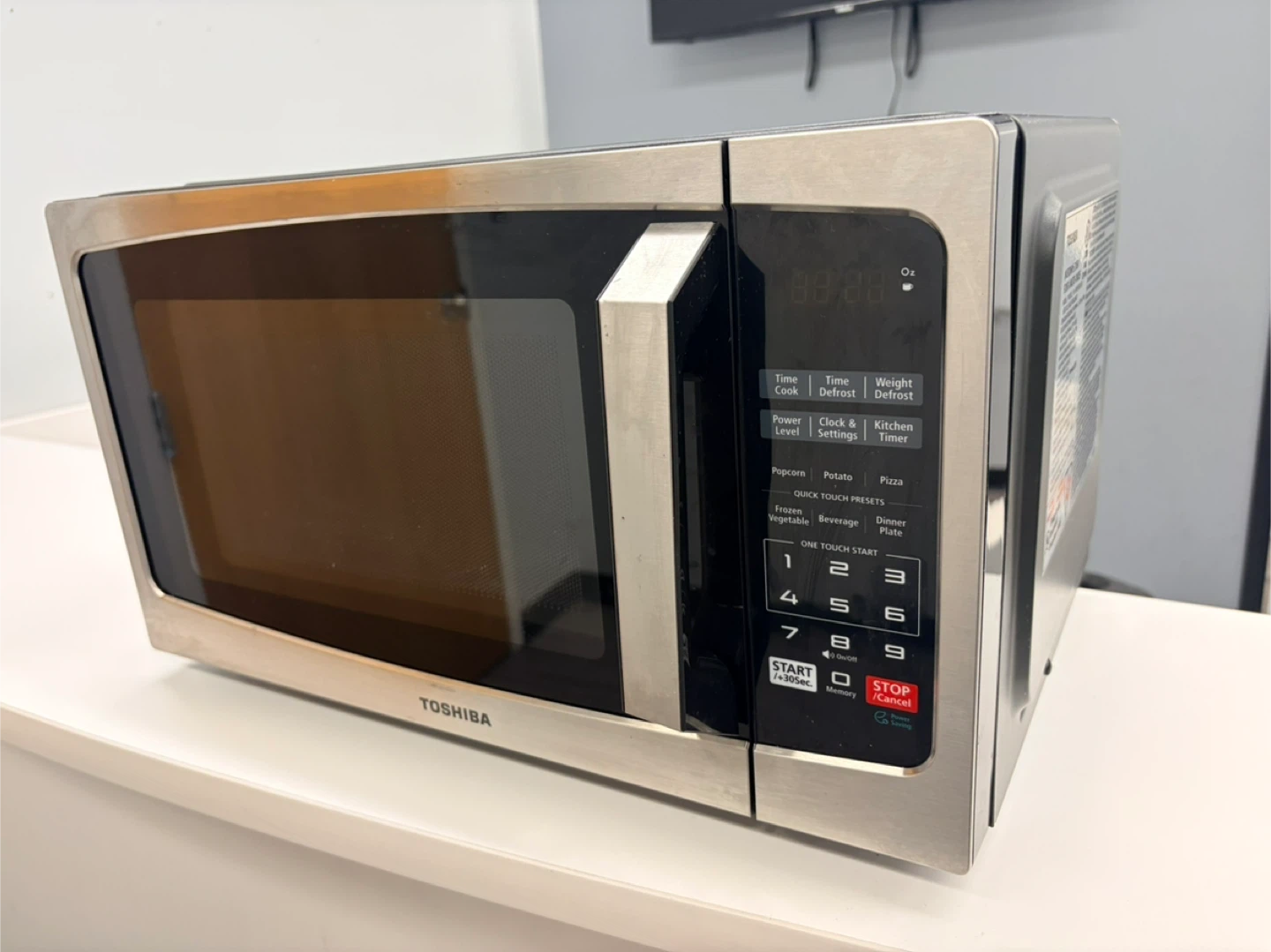 Toshiba Stainless Steel Microwave