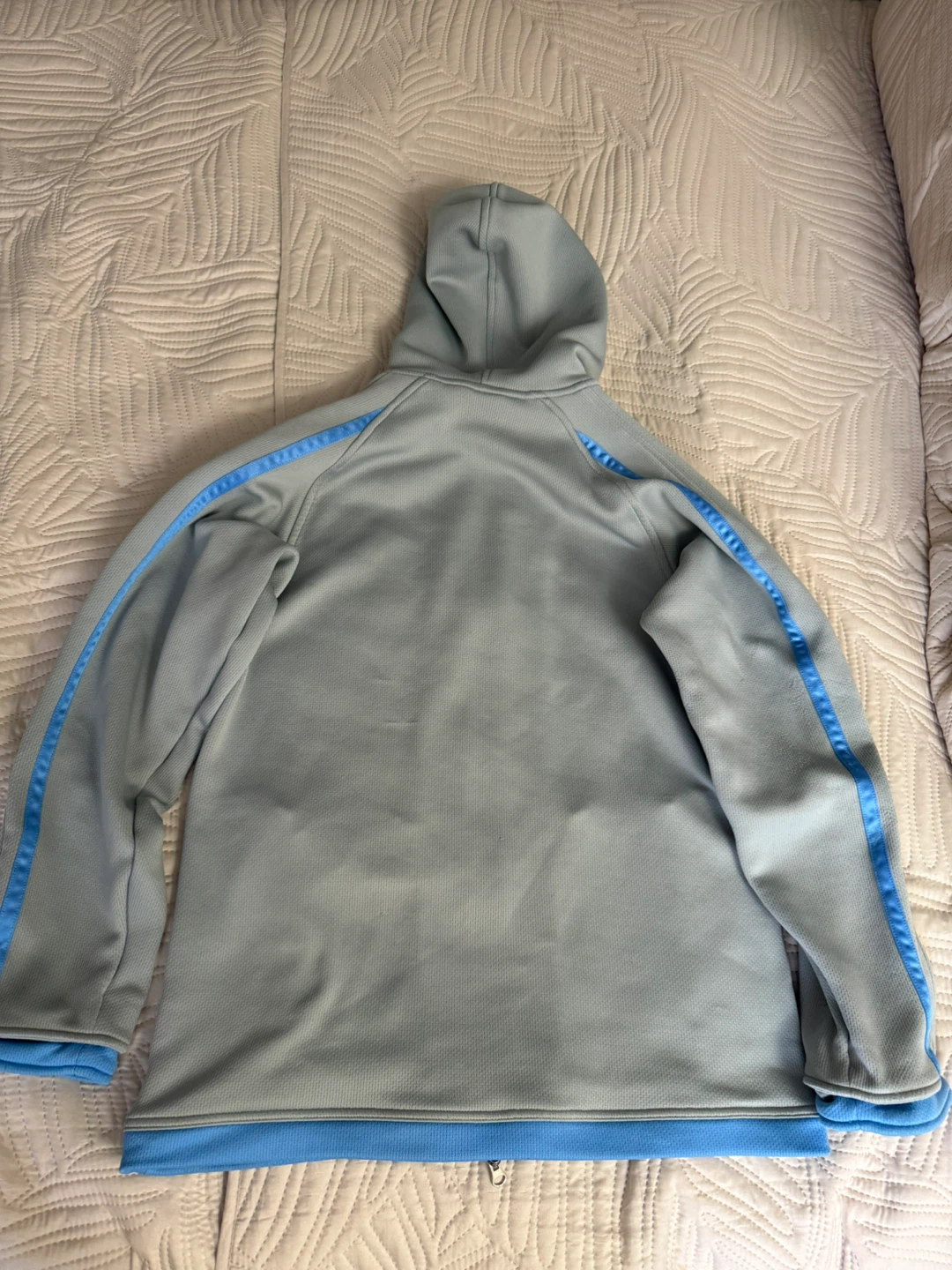 Jordan Zip-Up Hoodie Jacket Gray Blue - photo 5