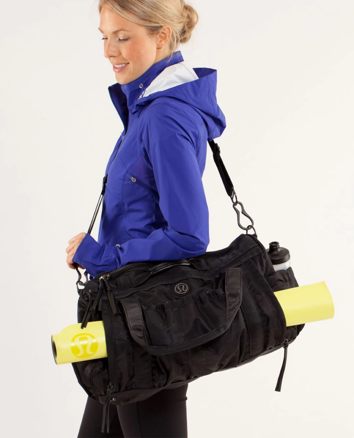 Lululemon Keep On Running Duffel Twinkle Emboss Black