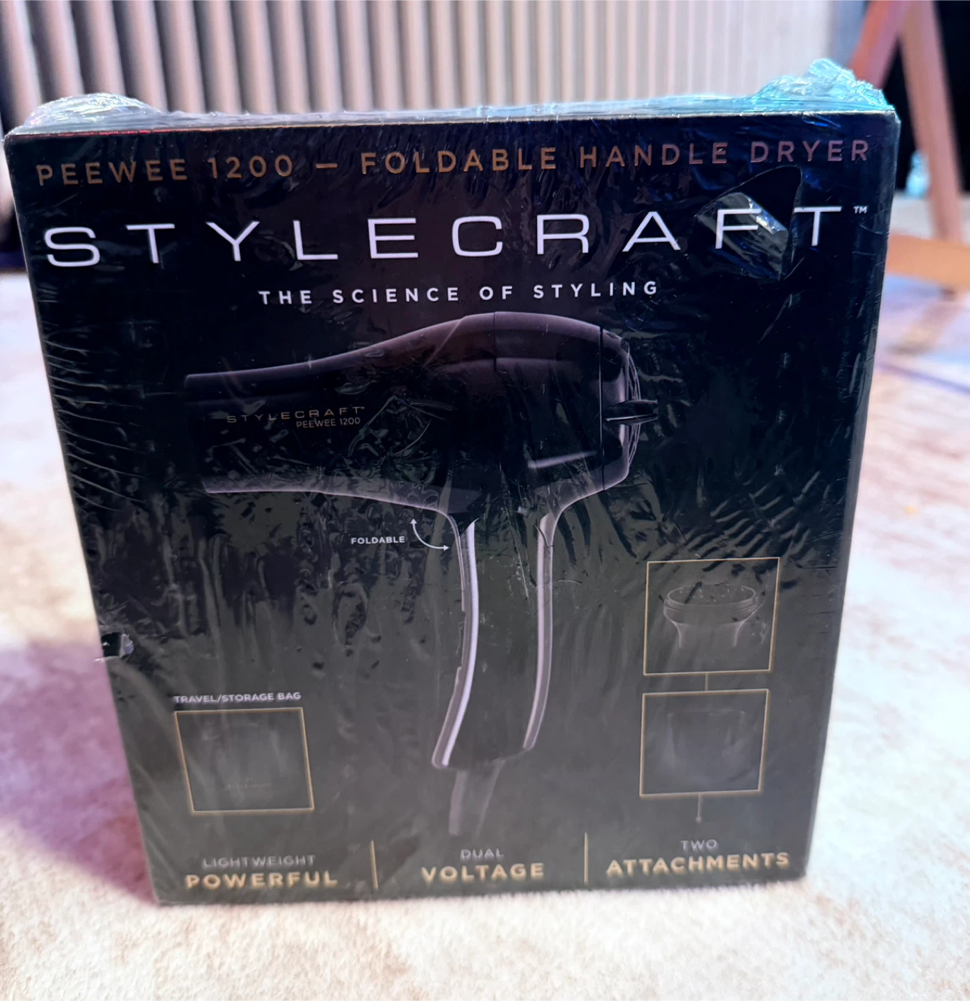 StyleCraft Pee Wee 1200 Foldable Handle Hair Dryer
