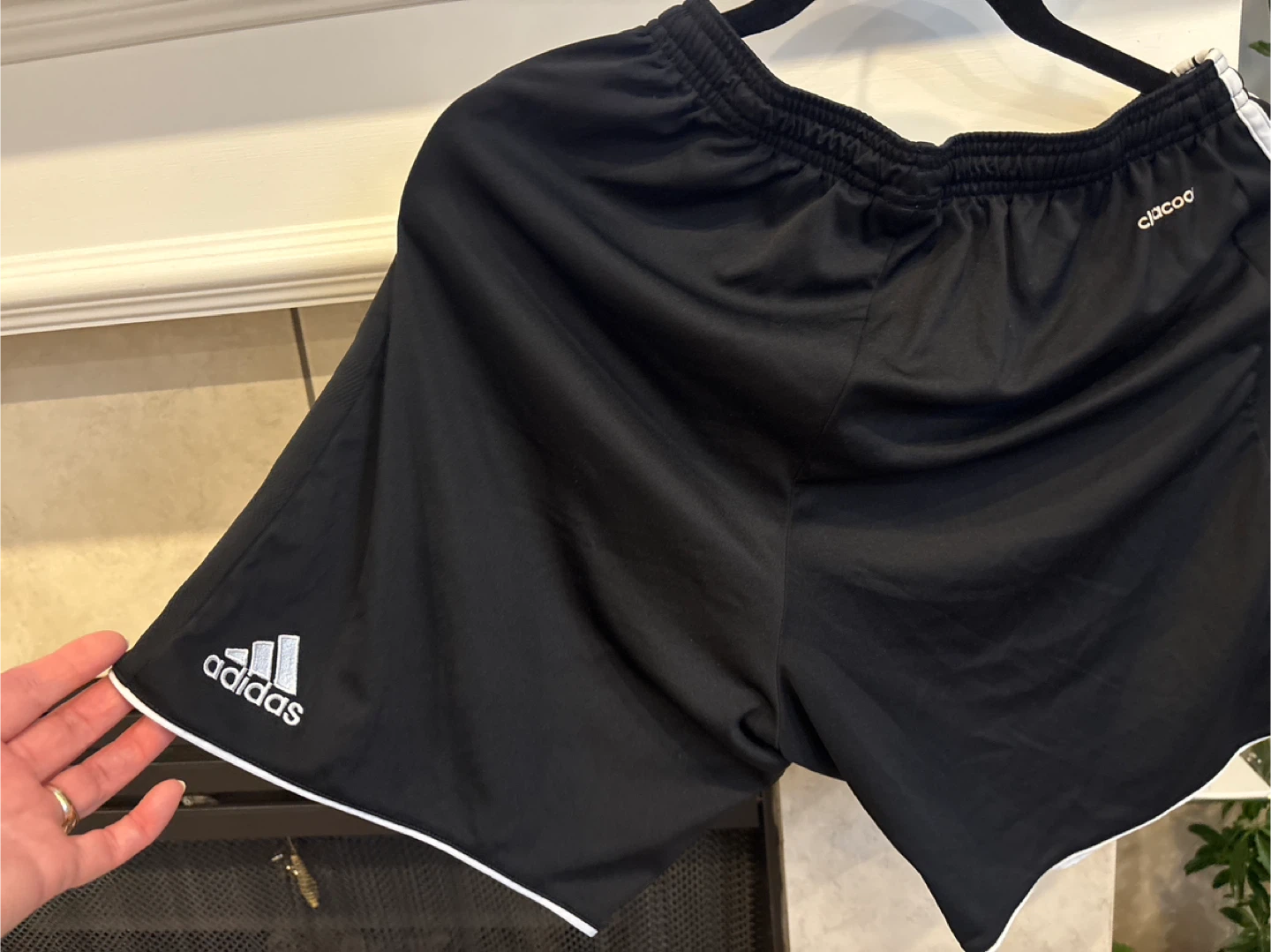 Adidas ClimaCool Athletic Shorts - Black, Medium - photo 4