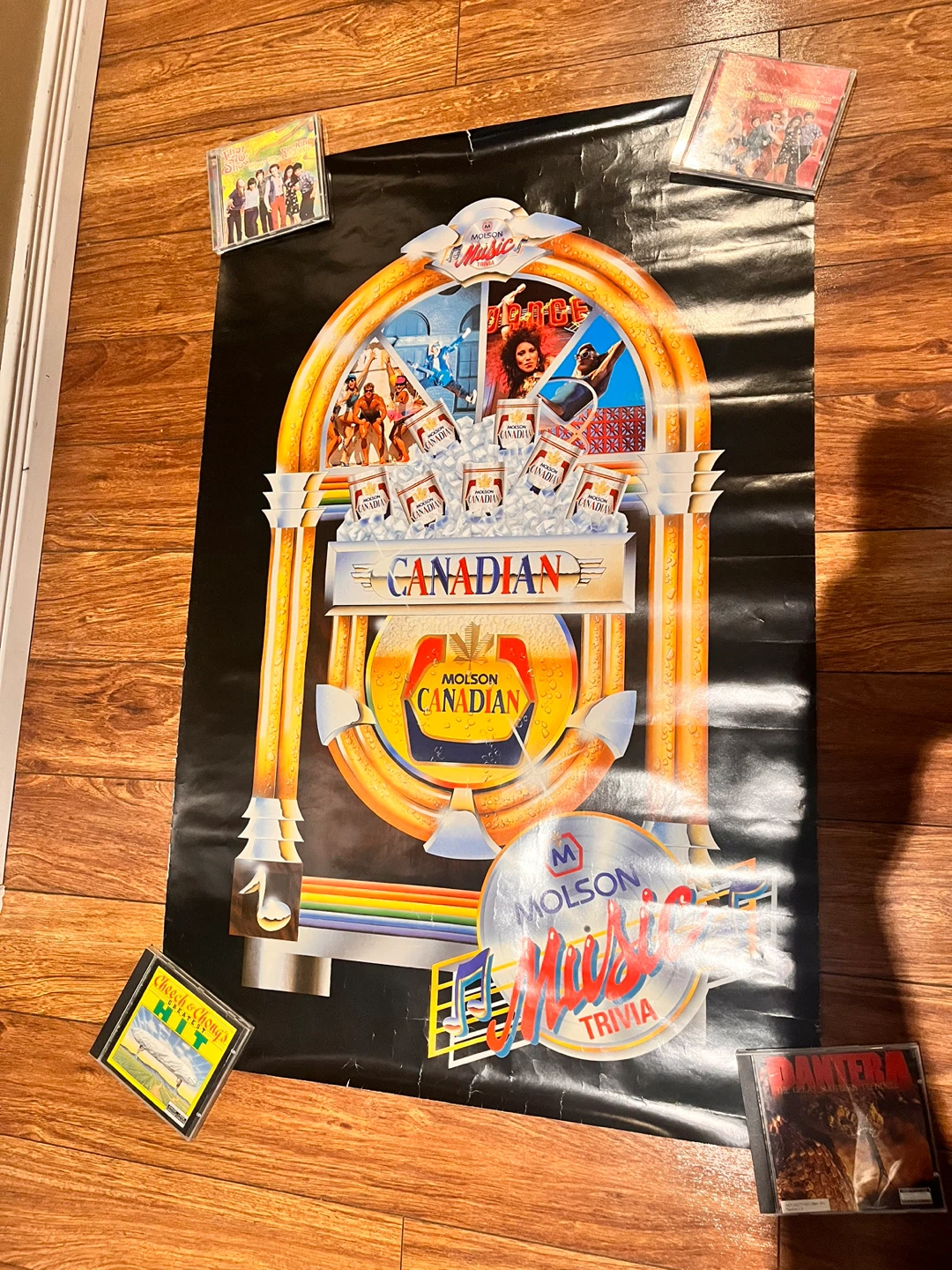 VINTAGE Molson Canadian Poster