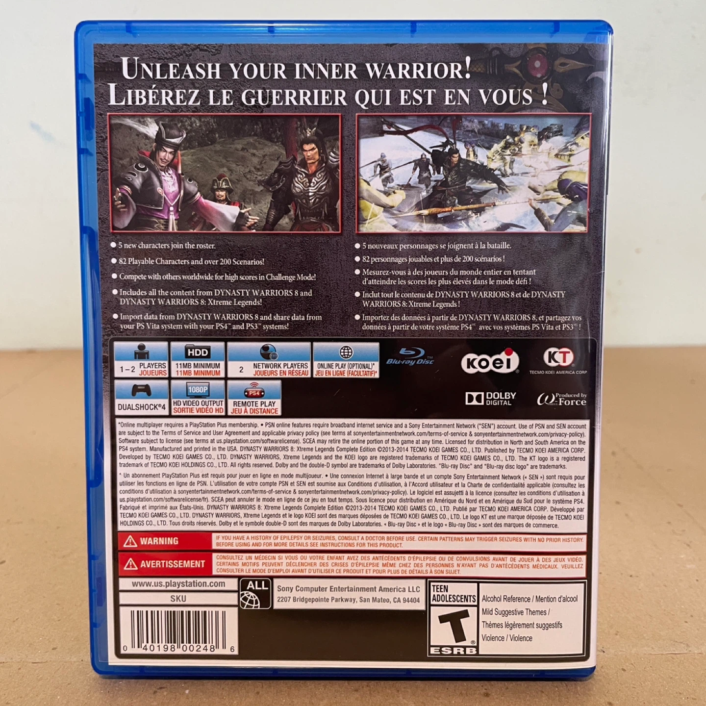 Dynasty Warriors 8: Xtreme Legends PS4 Game - photo 3