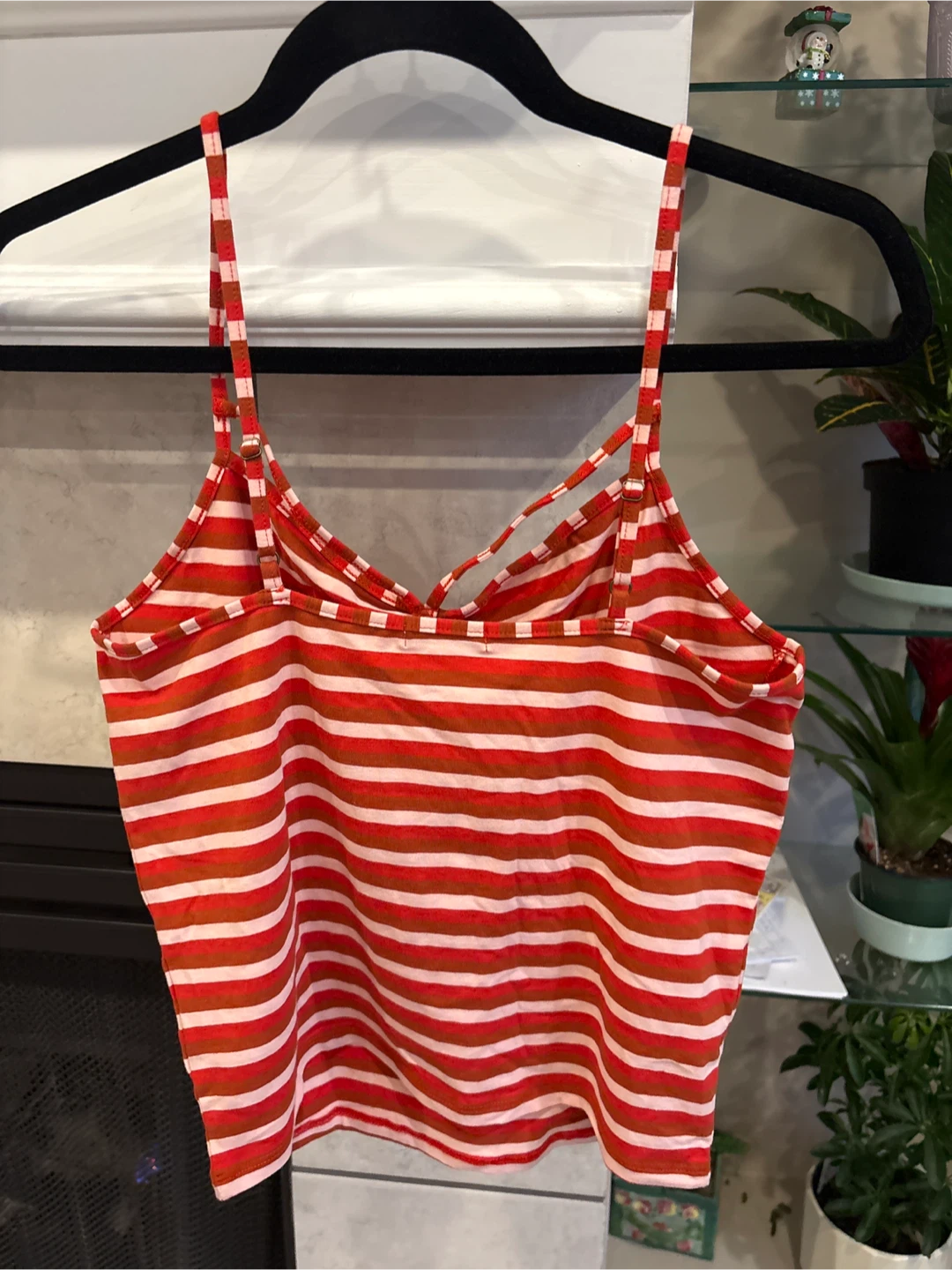 Forever 21 Striped Cami Tank Top - Size L - photo 3