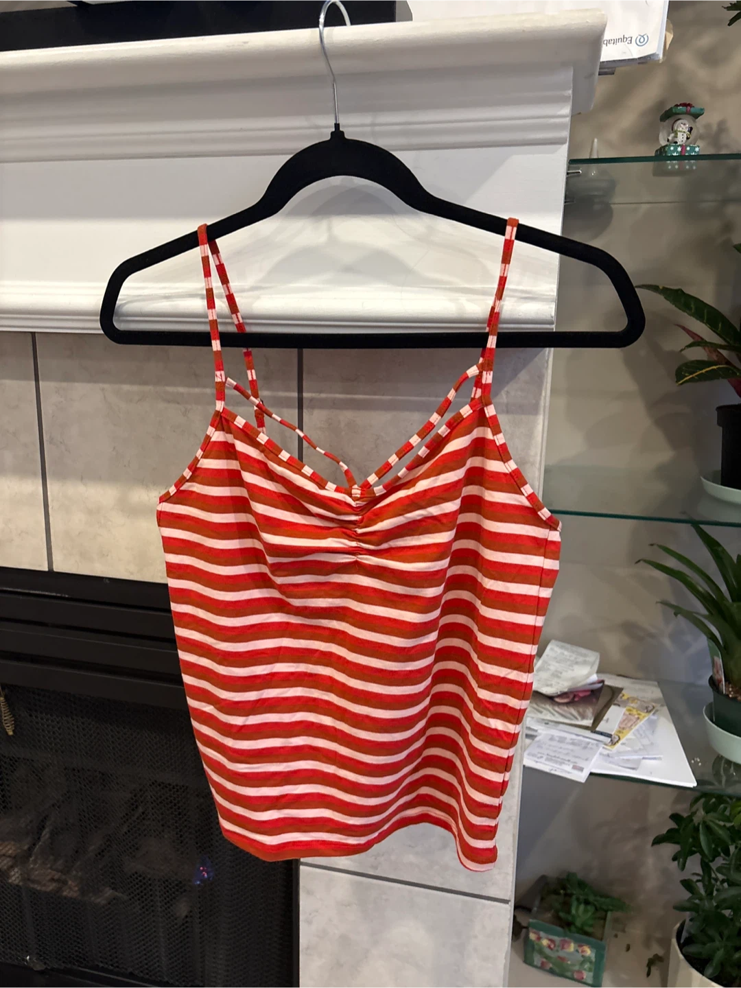 Forever 21 Striped Cami Tank Top - Size L