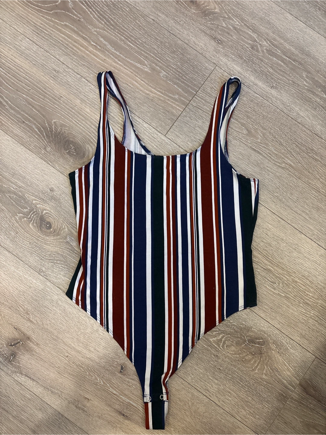 Garage Striped Tank Bodysuit - photo 4