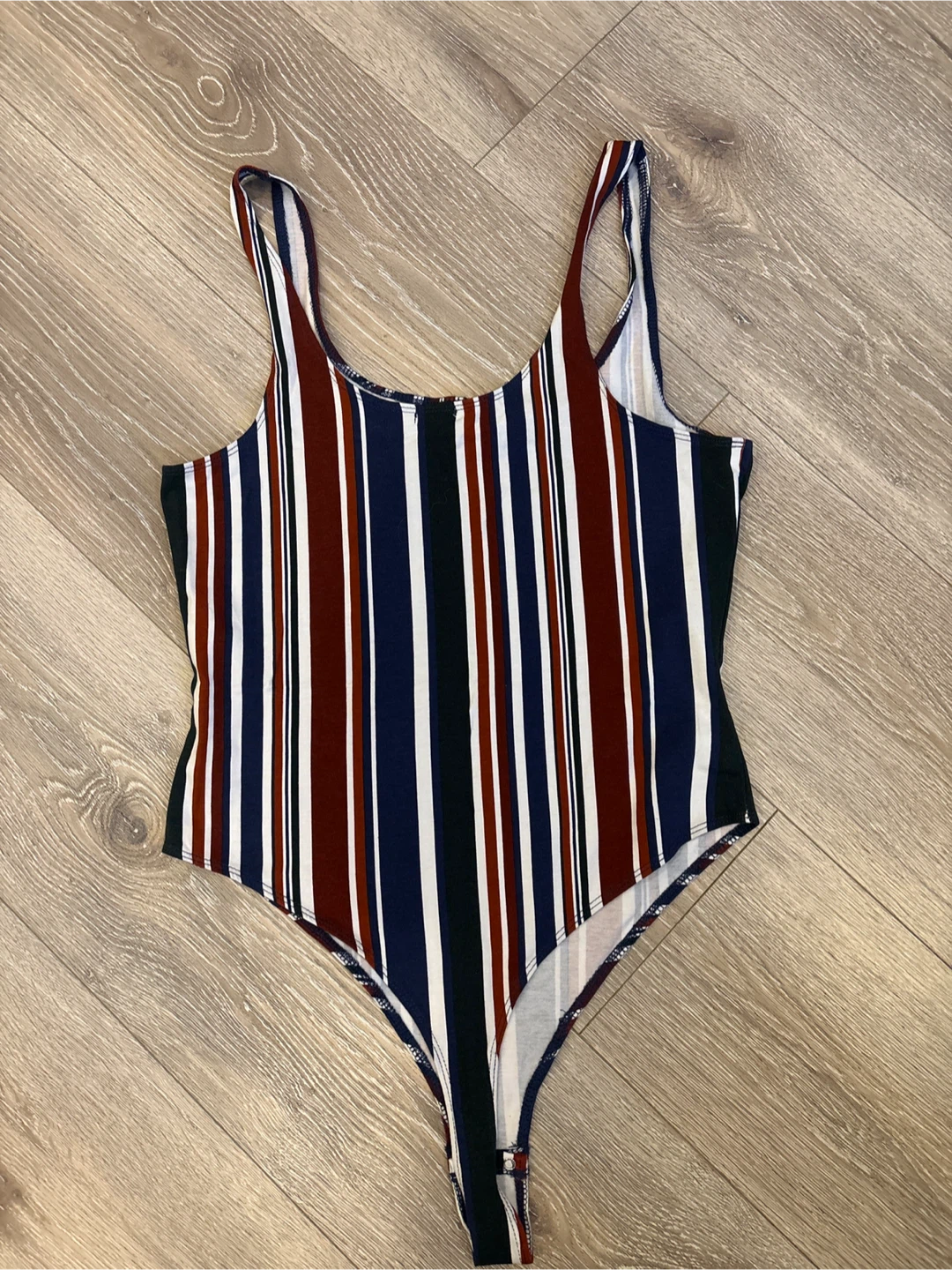 Garage Striped Tank Bodysuit - photo 3