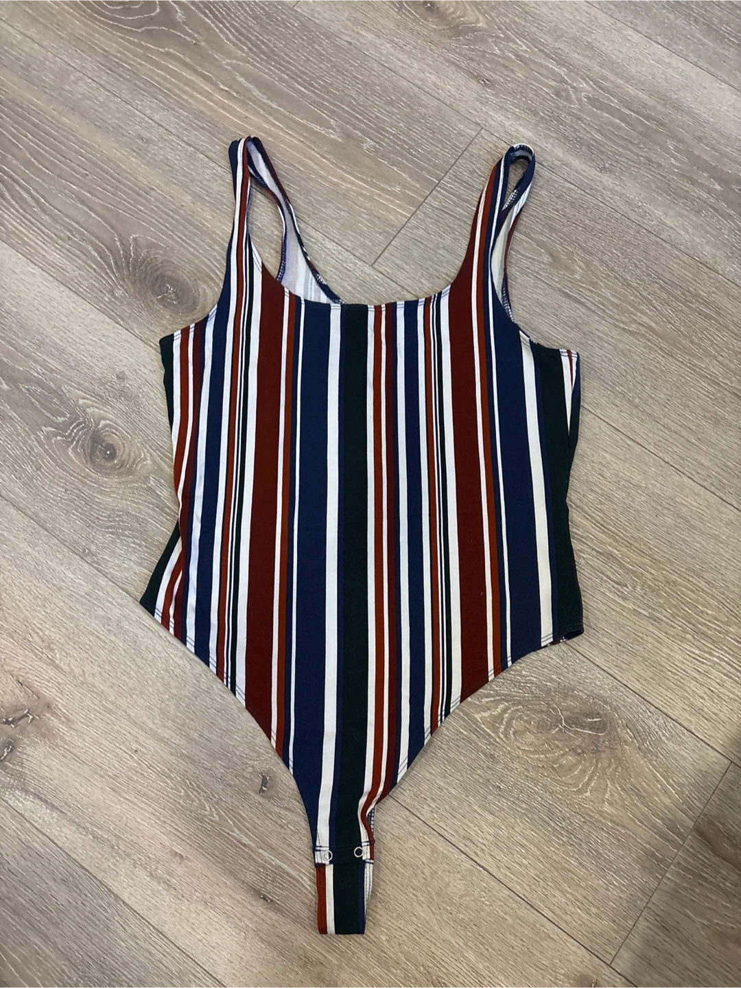 Garage Striped Tank Bodysuit