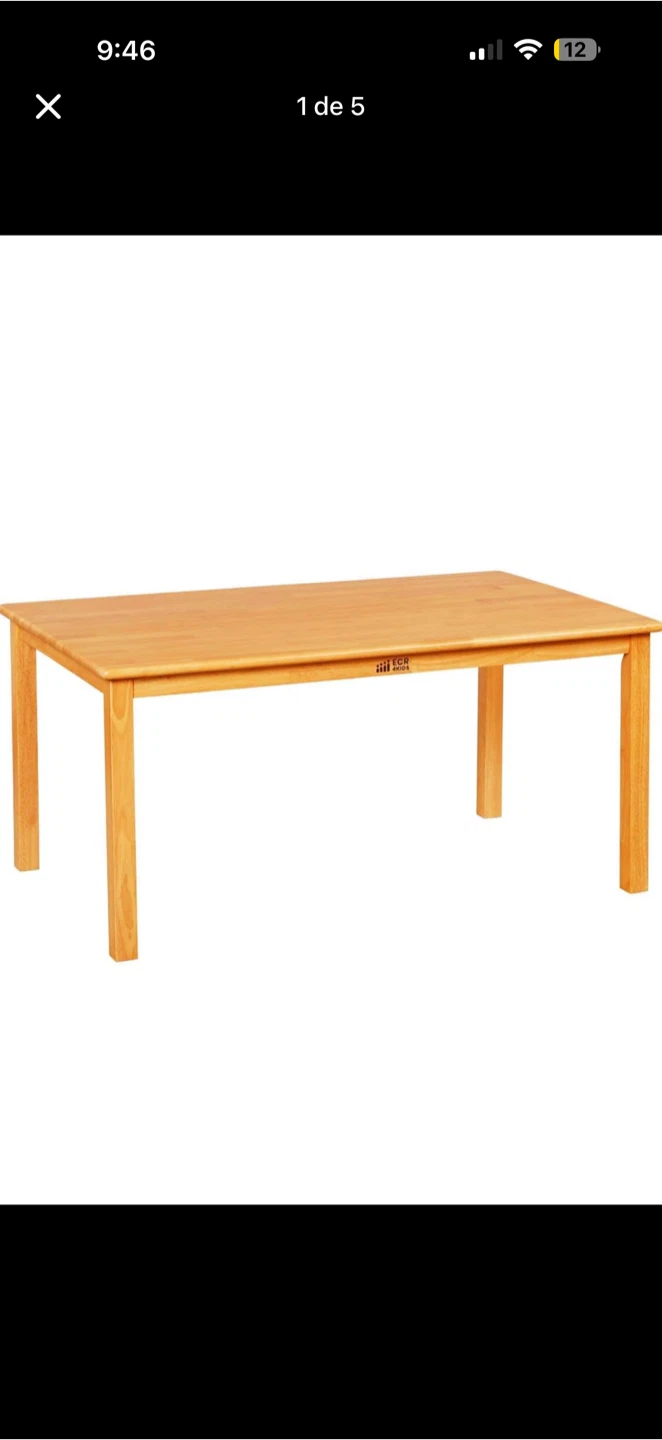 Kids Wooden Table