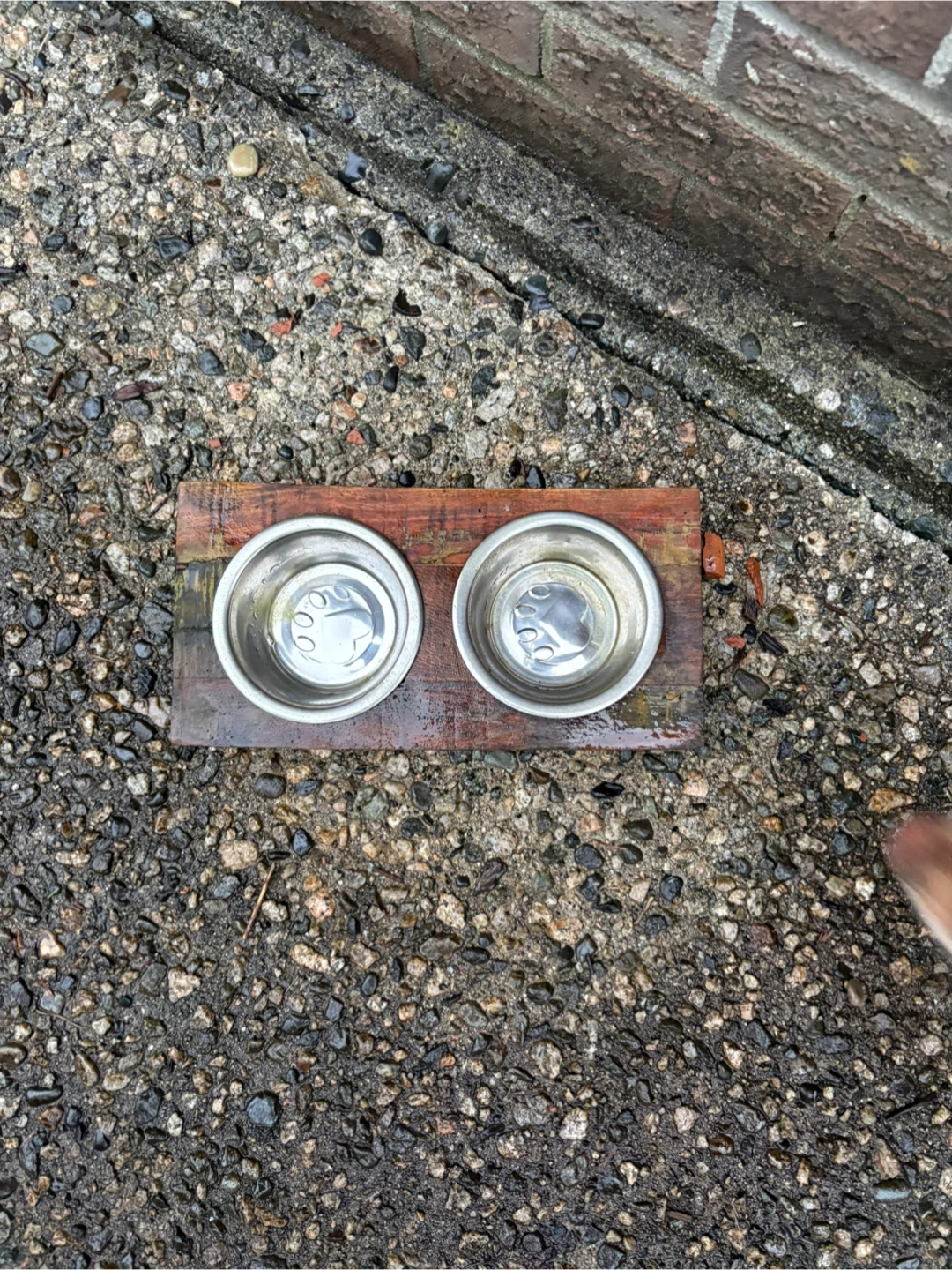 Double Dog Bowl Feeder Stand