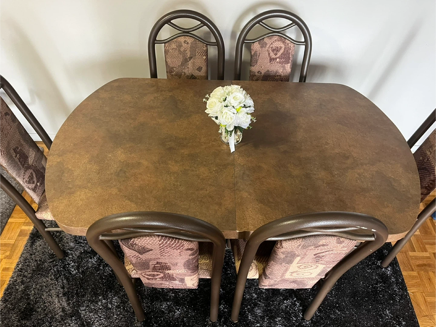 Dining table set with 6 chair