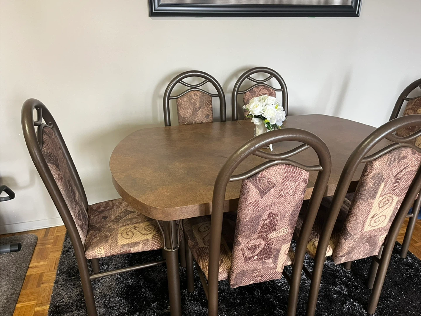 Dining table set with 6 chair - photo 2