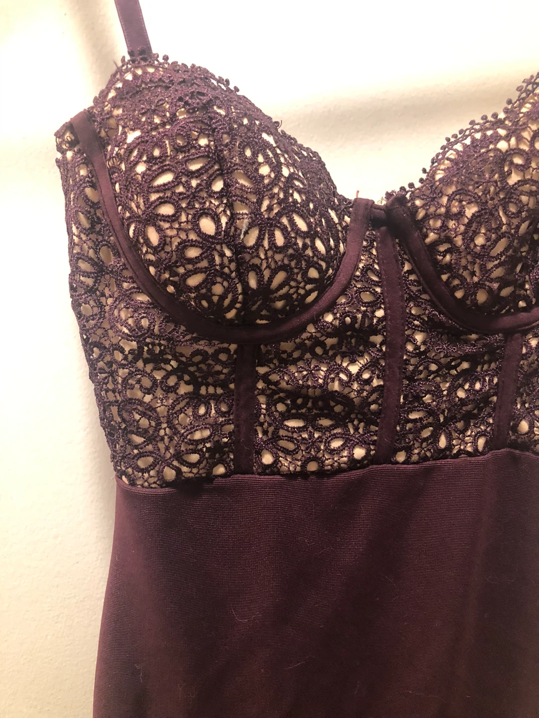 Lace Body Con Dress