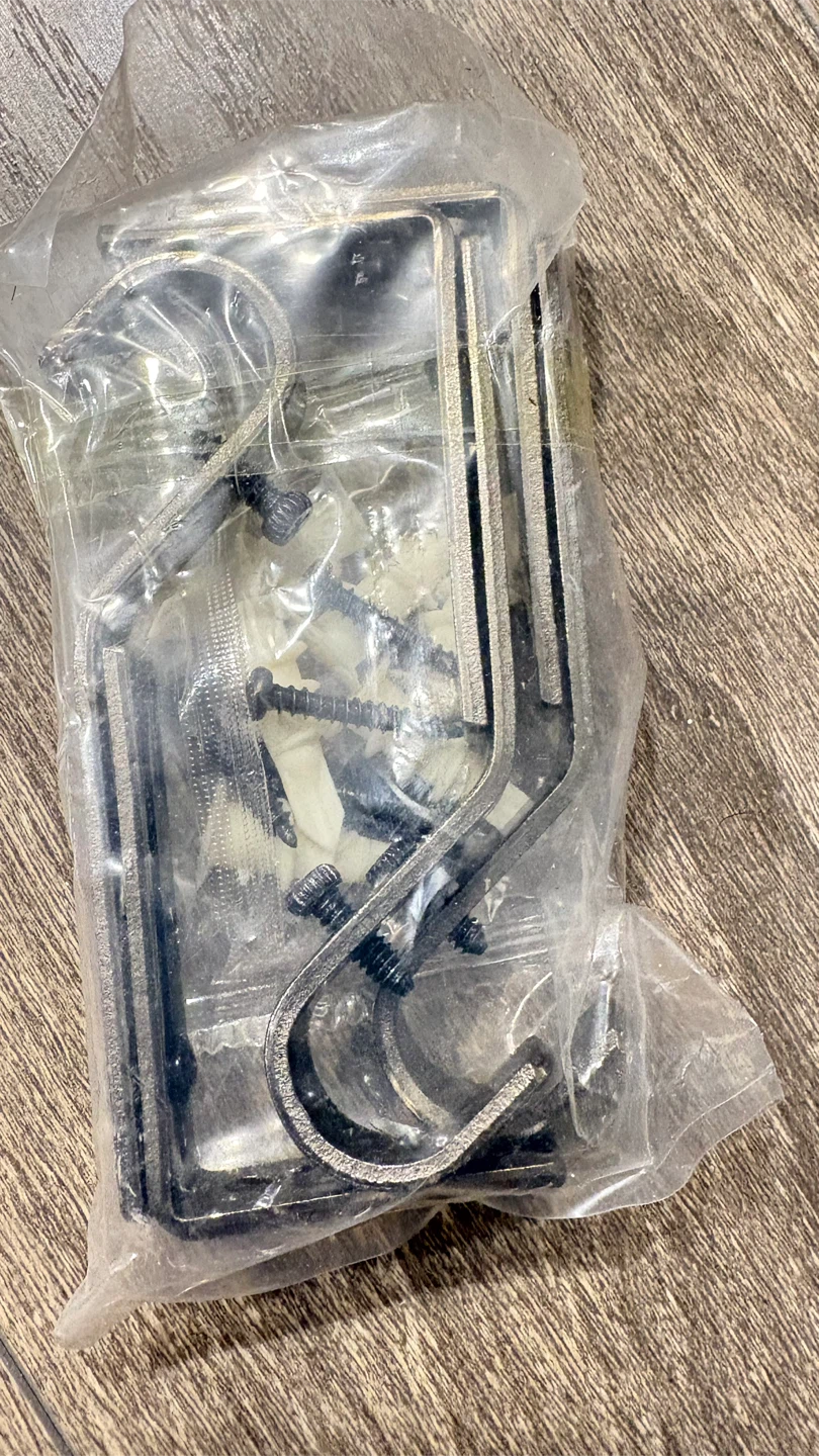 Curtain Rod Brackets with Screws and Anchors