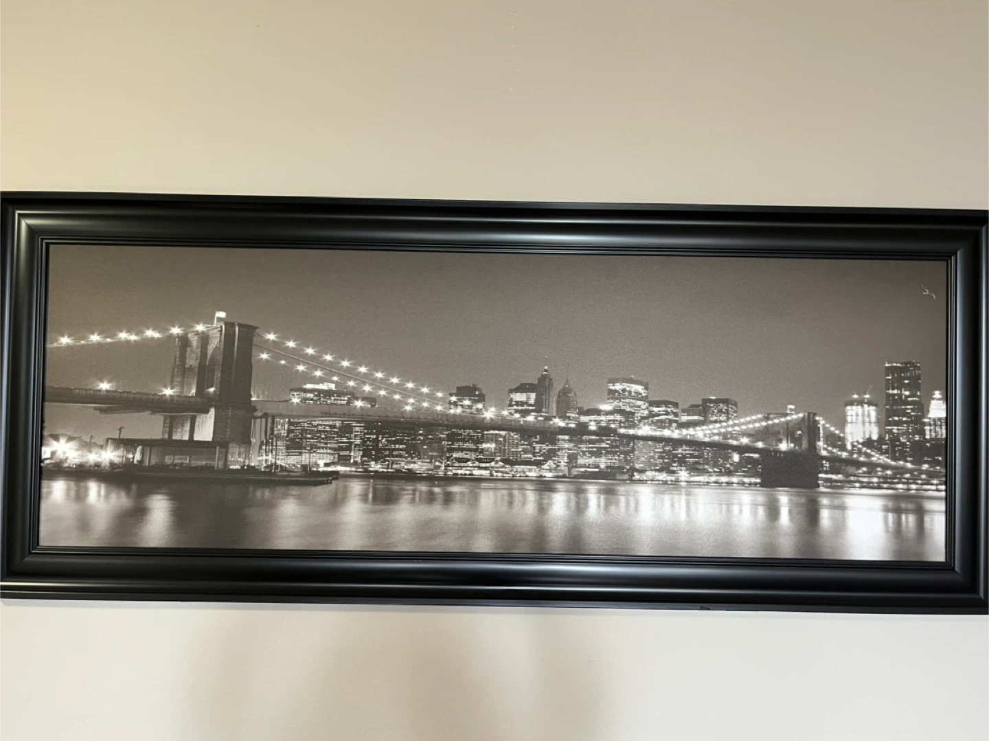 Framed Brooklyn Bridge Wall Art