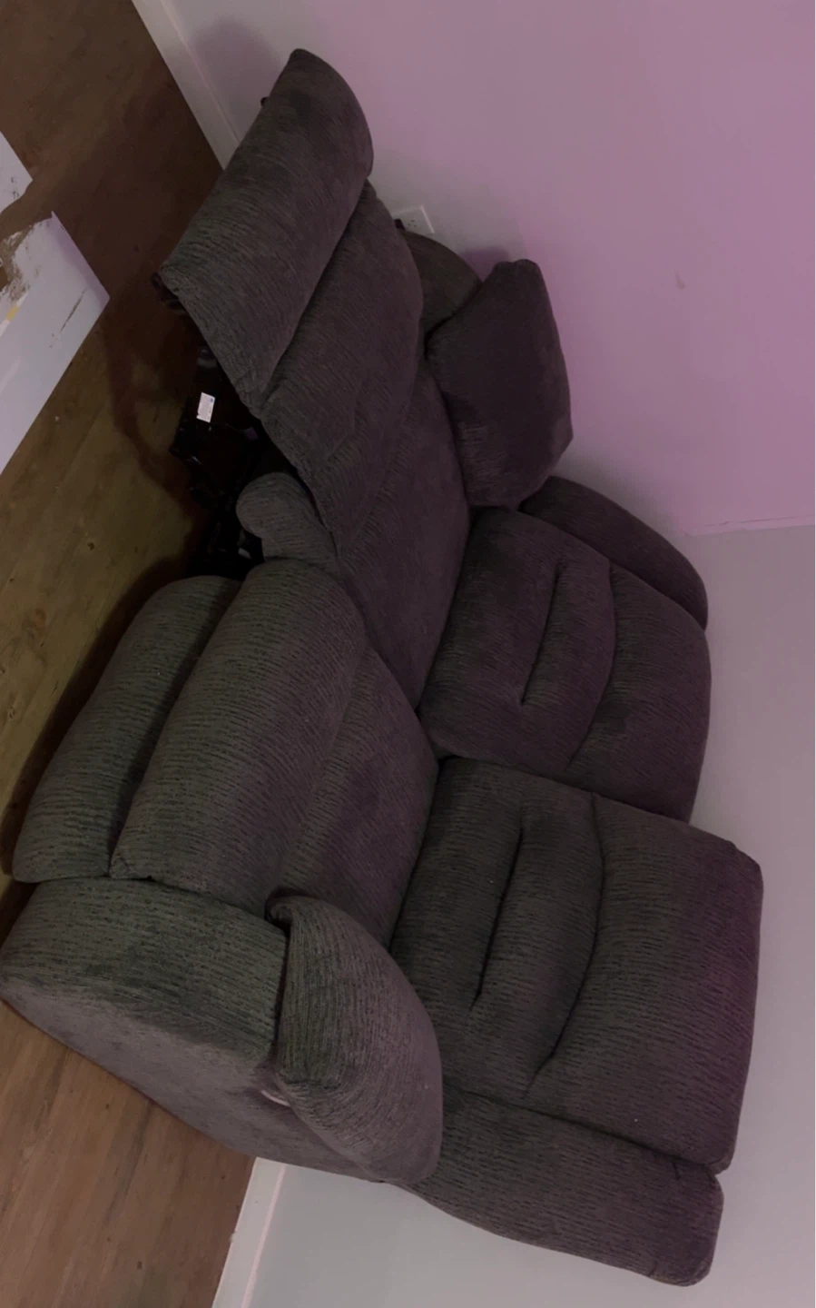 Powered Recliner Sofa with USB Ports