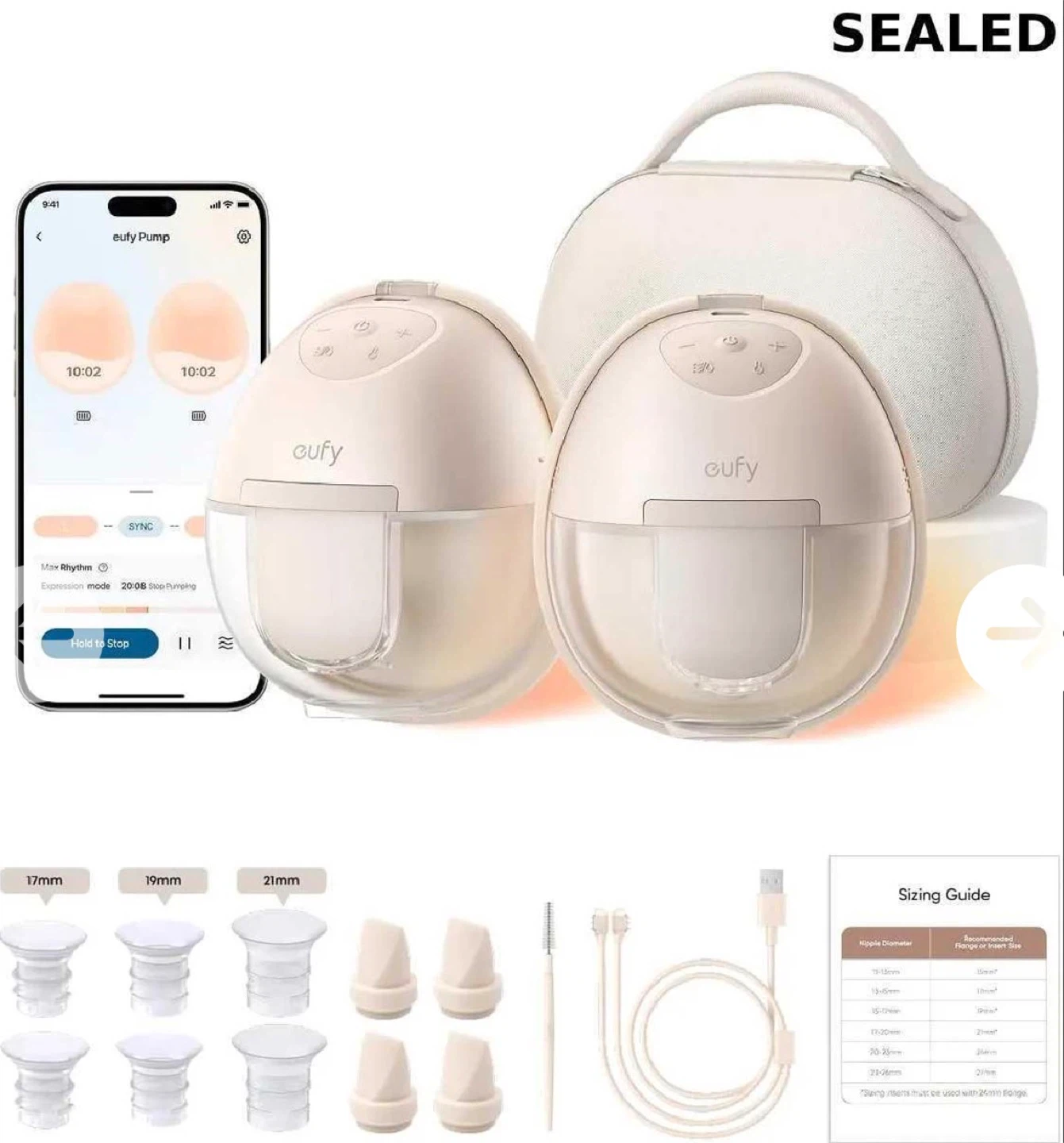 eufy Wearable Breast Pump S1 Pro - Brand New Sealed