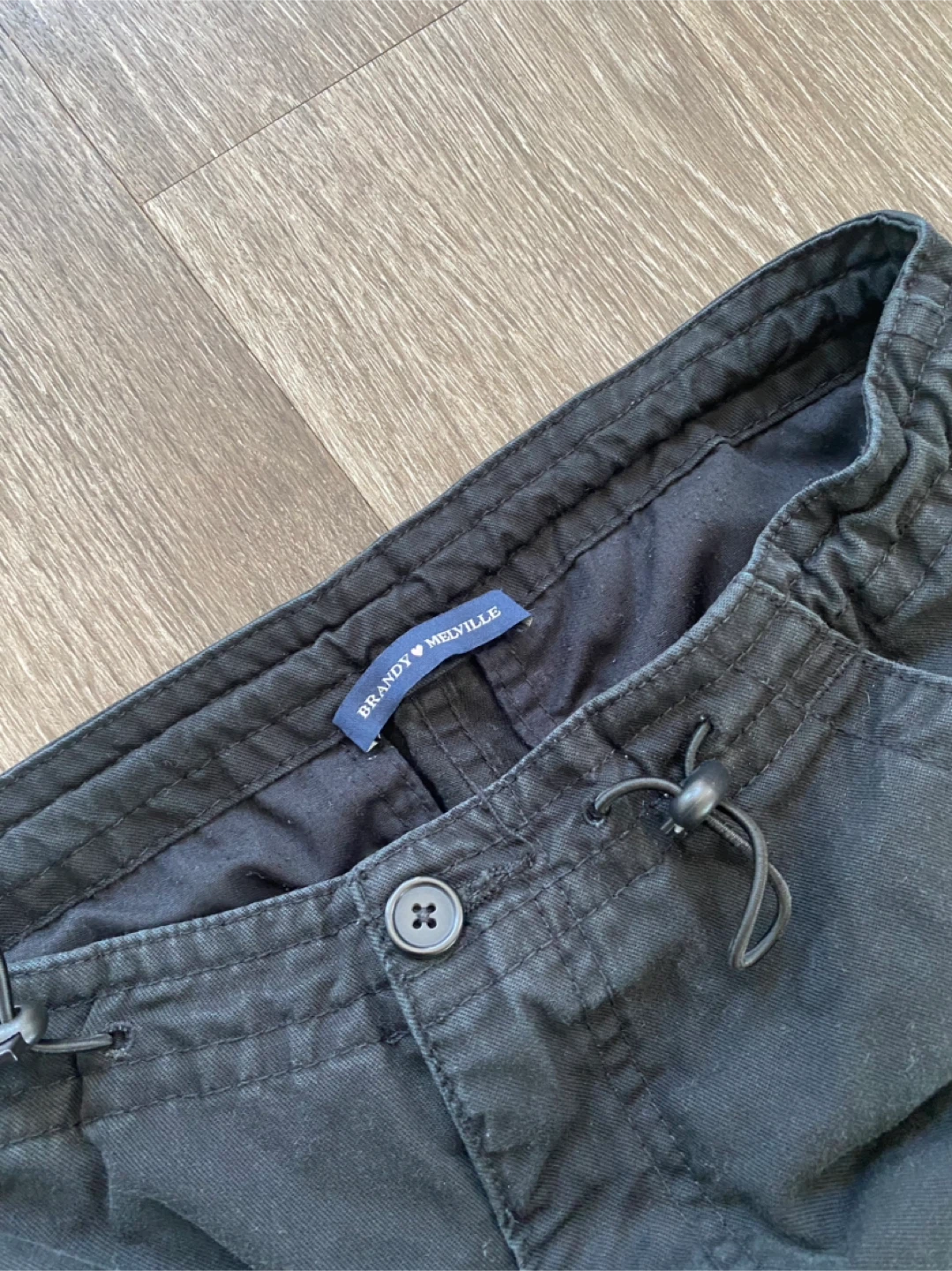Brandy Melville black cargo pants