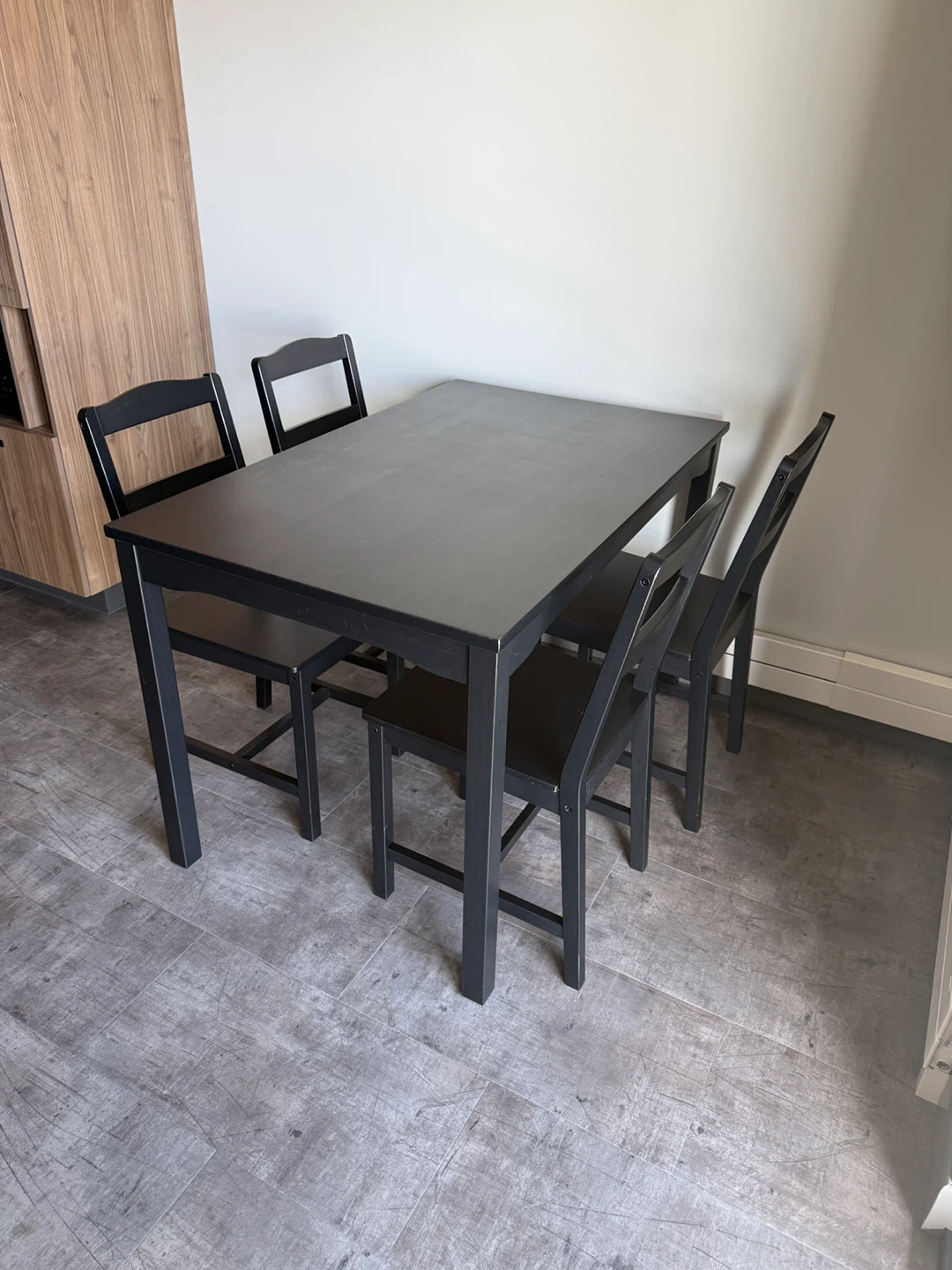 IKEA Table and 4 Chairs Set - photo 2