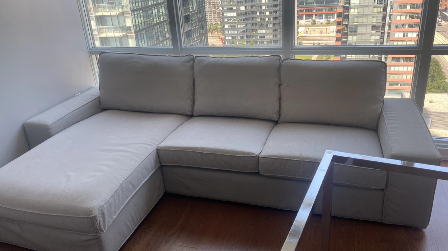 🥕 MOVING! Sectional couch (OBO) - photo 4
