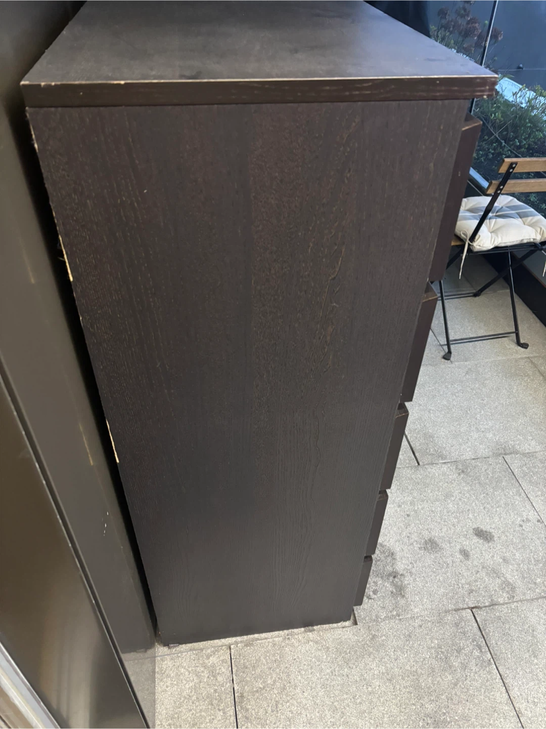 Dark Brown 6-Drawer Dresser - photo 3