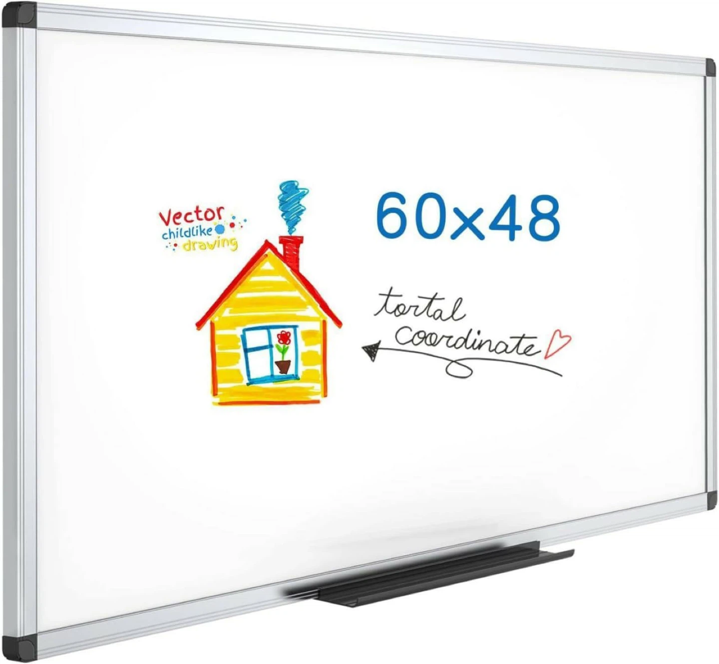 Moving out- VIZ-PRO Magnetic Dry Erase Board, 60 X 48 Inches