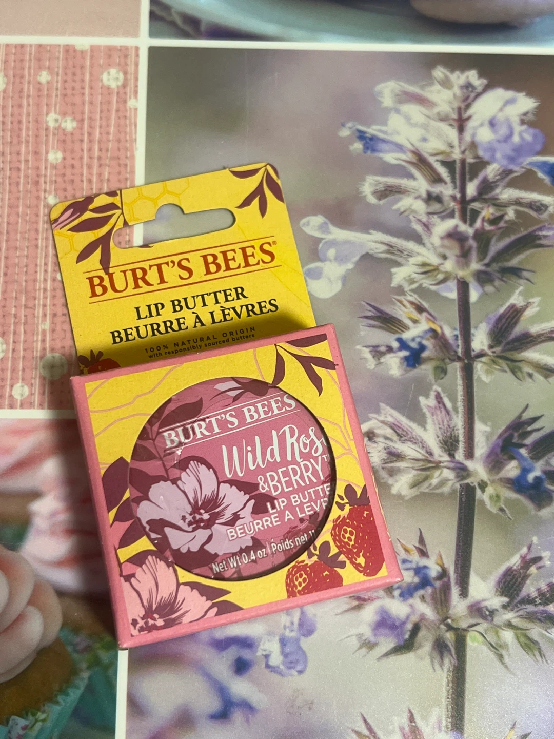 Burt's Bees Wild Rose & Berry Lip Butter