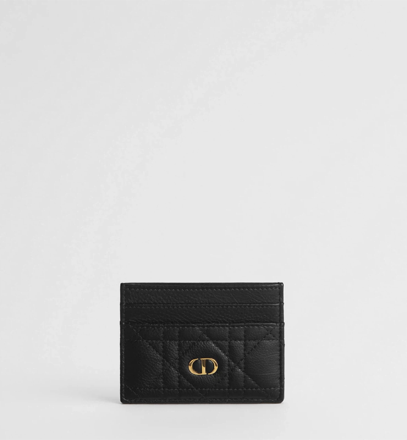 Dior Black Quilted Leather CD Card Holder - photo 3